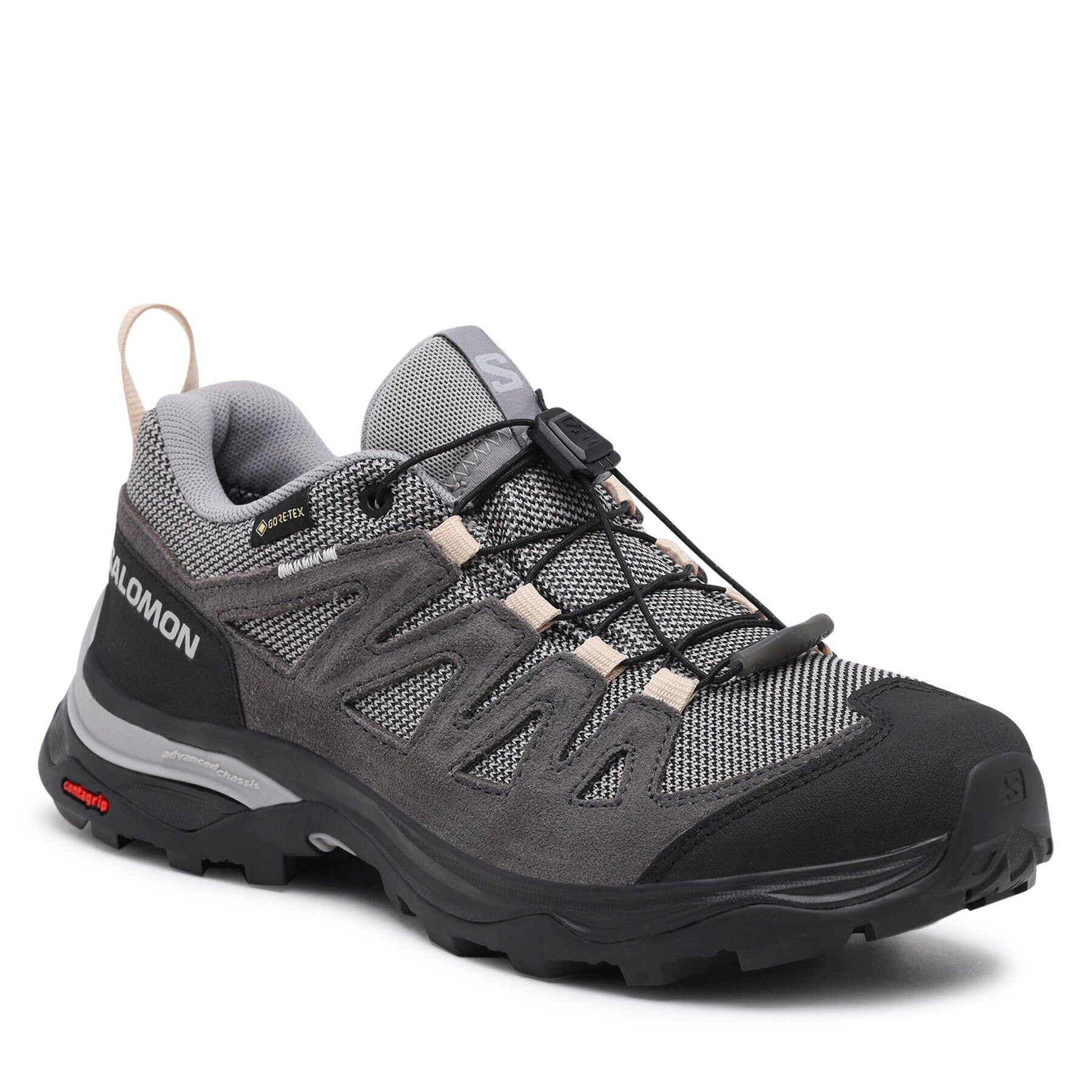 Salomon Trekking čevlji X Ward Leather GORE-TEX L47182400 Črna - Pepit.si