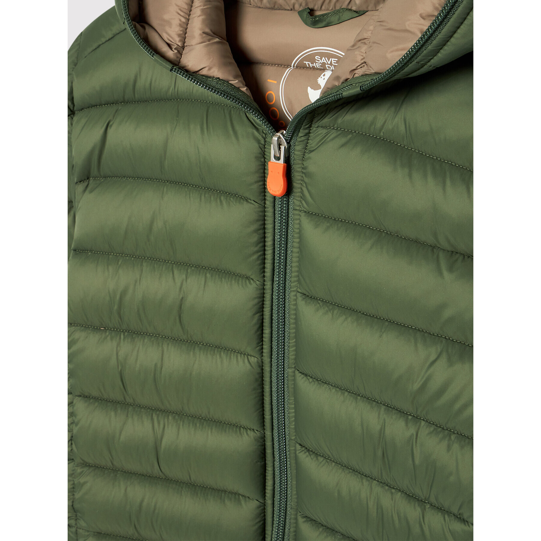 Save The Duck Puhovka J30650B GIGA15 Zelena Regular Fit - Pepit.si