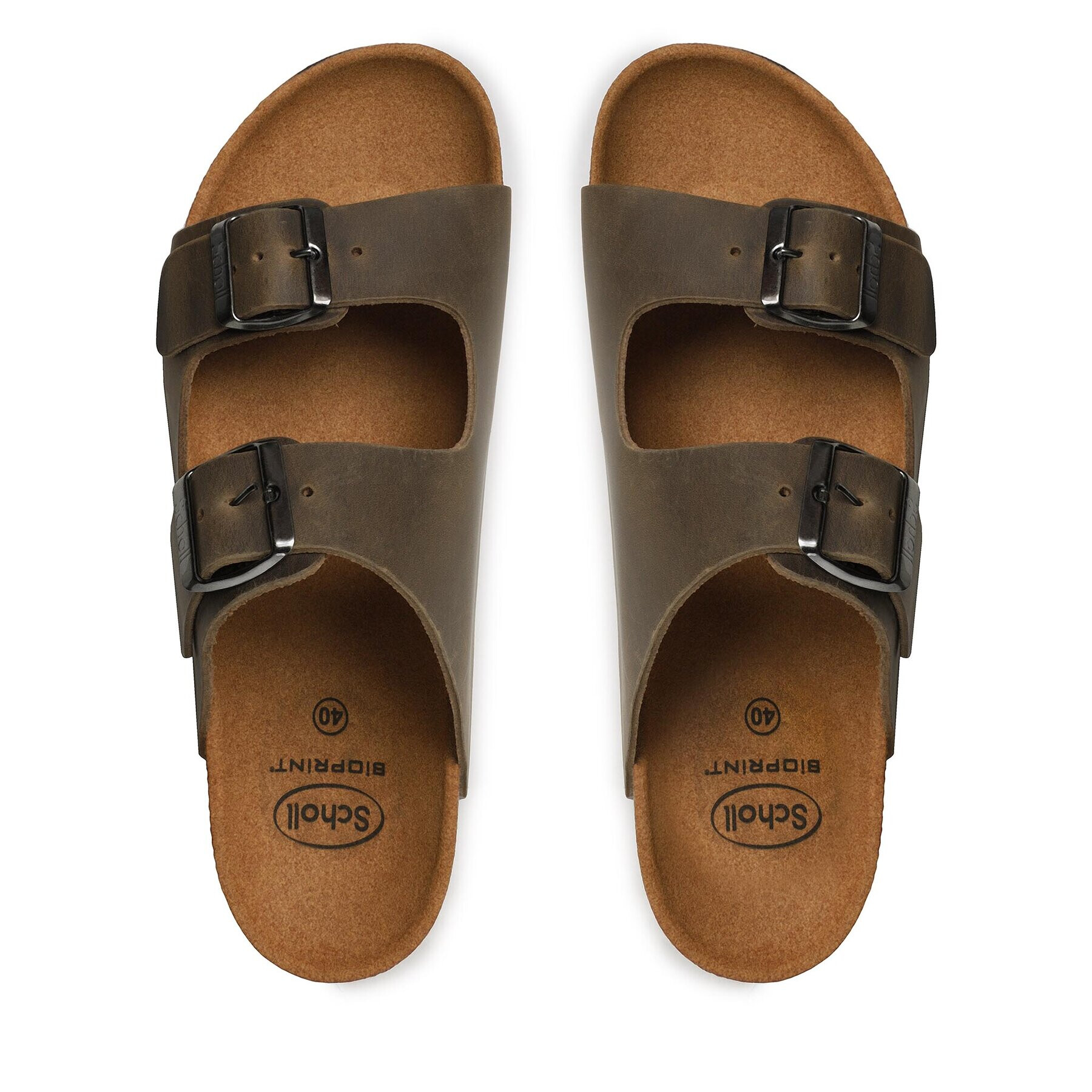 Scholl Natikači M29897 GERRY MED 1043 Khaki - Pepit.si