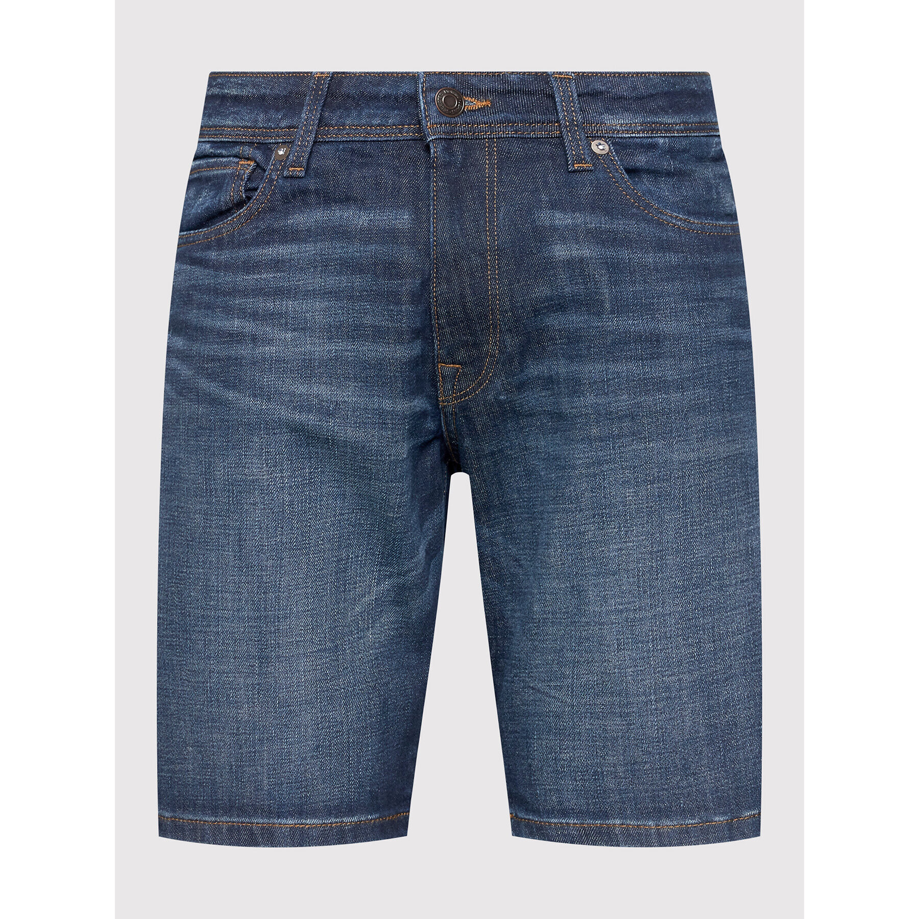 Selected Homme Jeans kratke hlače Alex 16082781 Mornarsko modra Regular Fit - Pepit.si