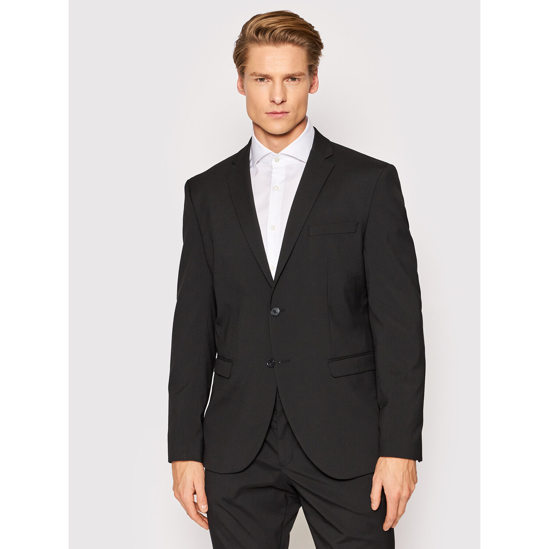 Selected Homme Suknjič Logan 16051232 Črna Slim Fit - Pepit.si