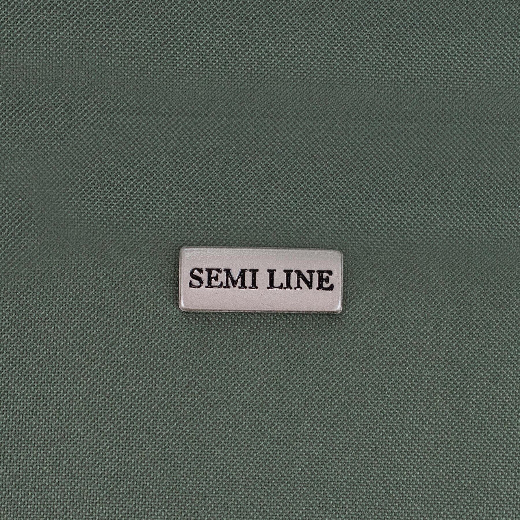 Semi Line Srednji tekstilni voziček T5556-3 Khaki - Pepit.si