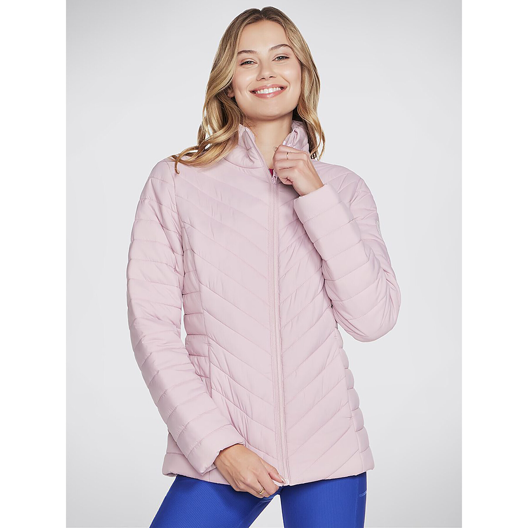 Skechers Anorak Goshield Everyday Jacket JA6 Roza Regular Fit - Pepit.si