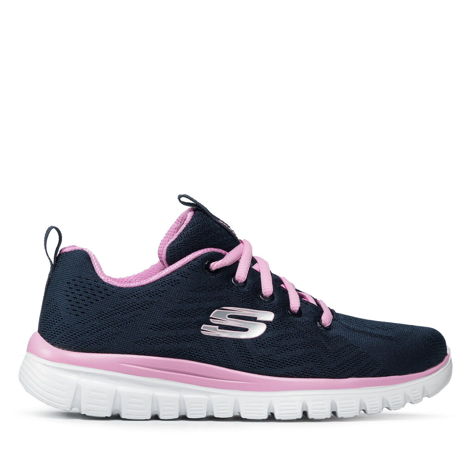 Skechers Čevlji Gel Connected 12615/NVPK Mornarsko modra - Pepit.si