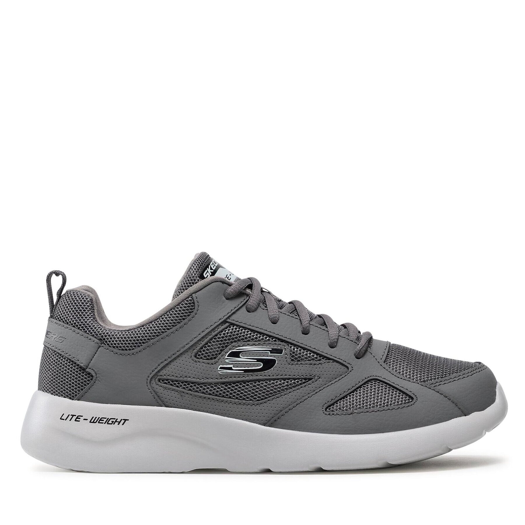 Skechers Čevlji Fallford 58363/CCBK Siva - Pepit.si