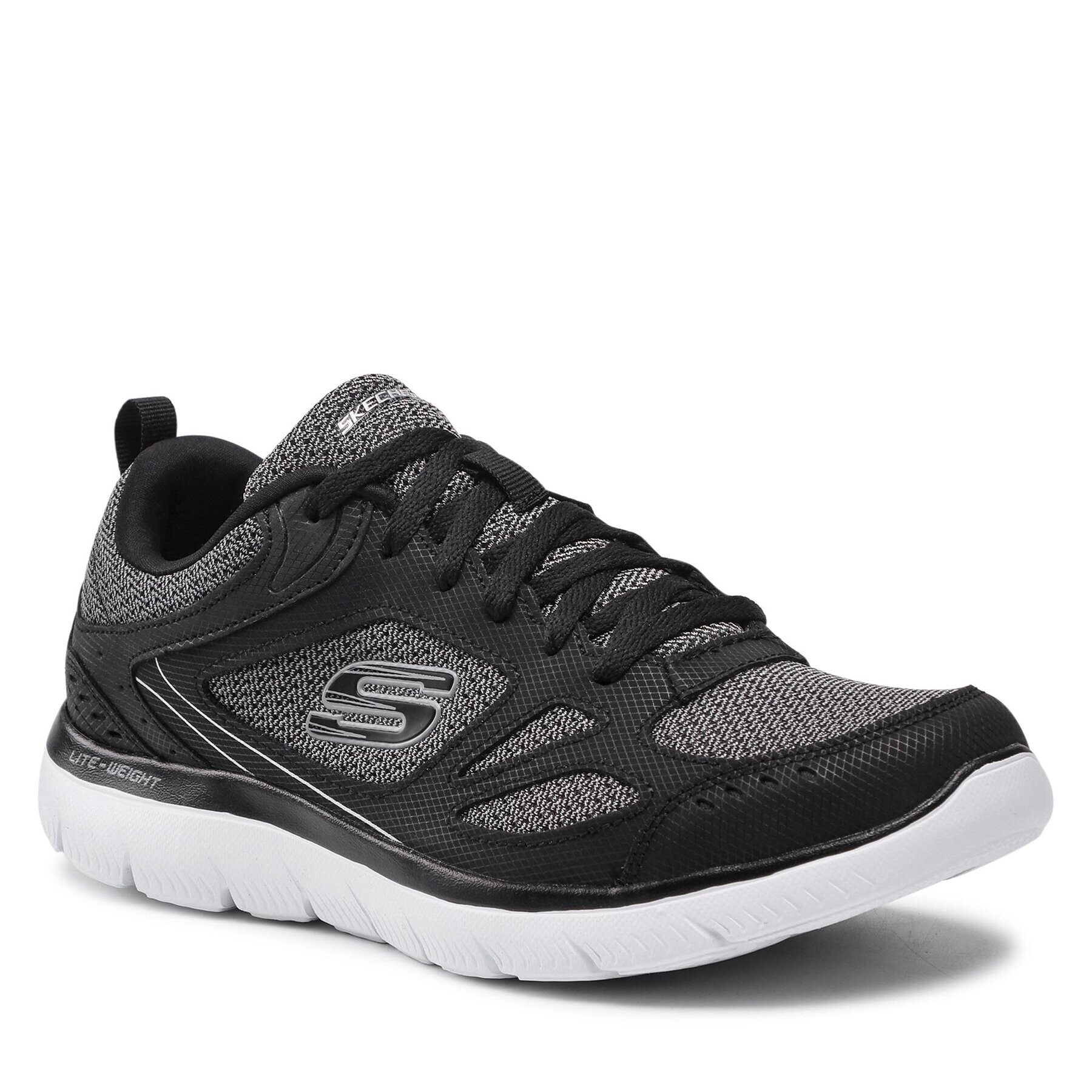 Skechers Čevlji South Rim 52812/BKW Črna - Pepit.si