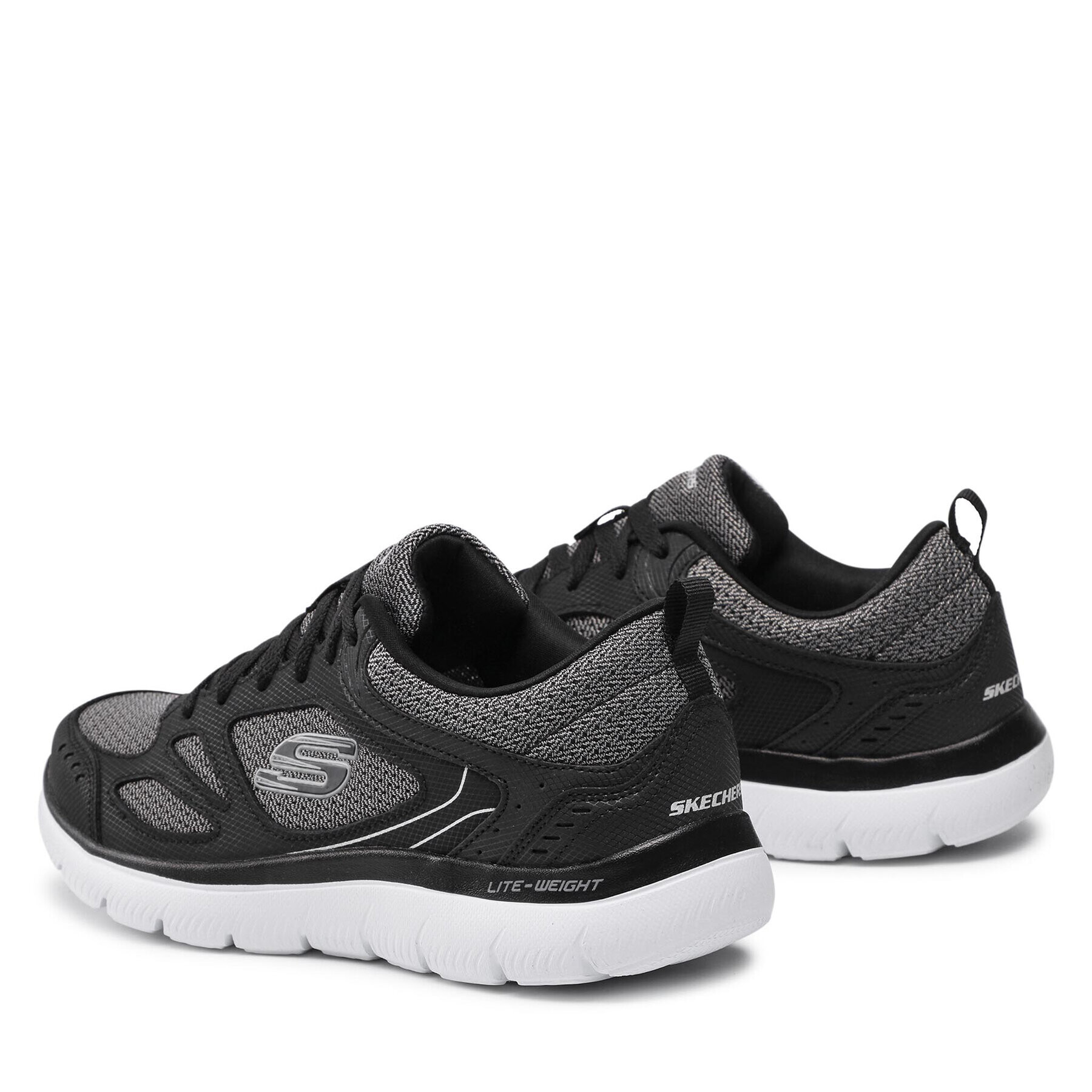 Skechers Čevlji South Rim 52812/BKW Črna - Pepit.si