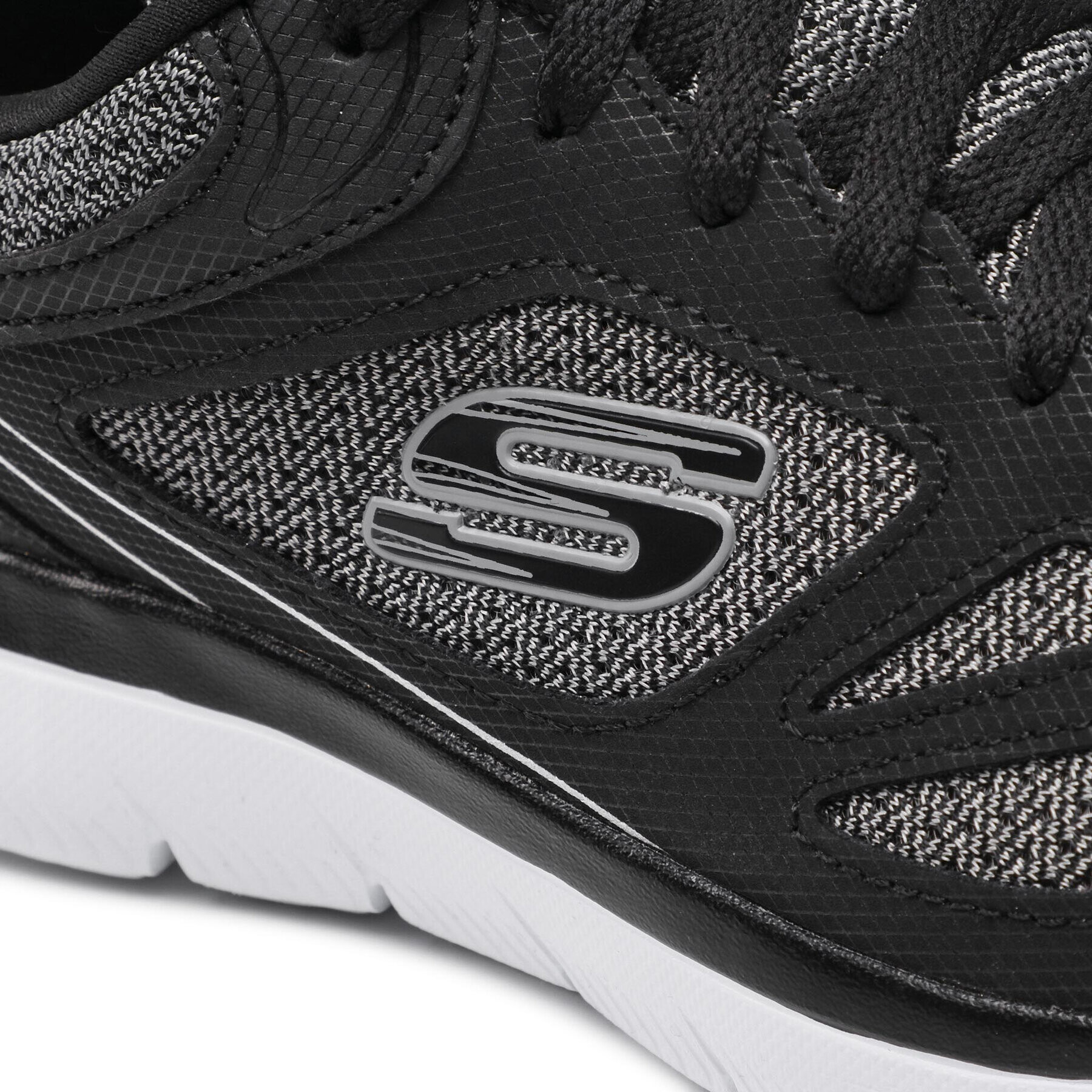 Skechers Čevlji South Rim 52812/BKW Črna - Pepit.si