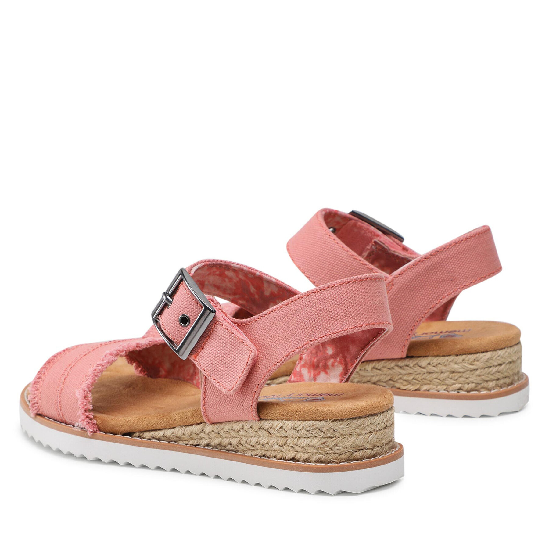 Skechers Espadrile BOBS Desert Kiss 113541/CRL Roza - Pepit.si