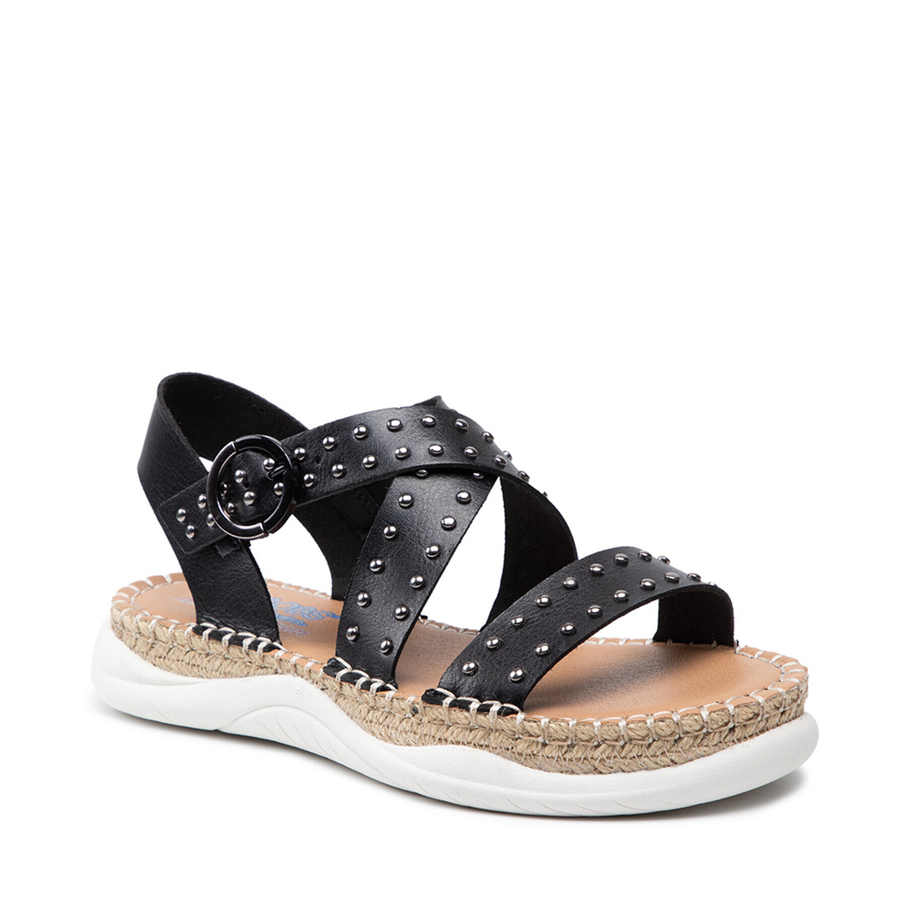 Skechers Espadrile BOBS Island Crush 113725/BLK Črna - Pepit.si