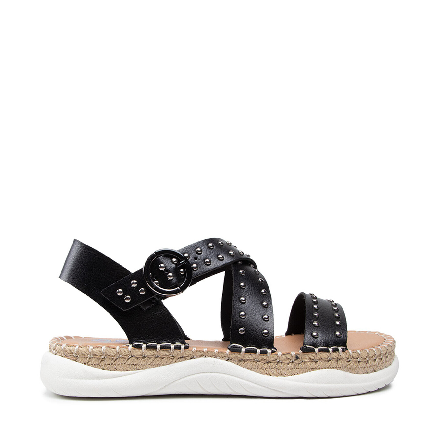 Skechers Espadrile BOBS Island Crush 113725/BLK Črna - Pepit.si