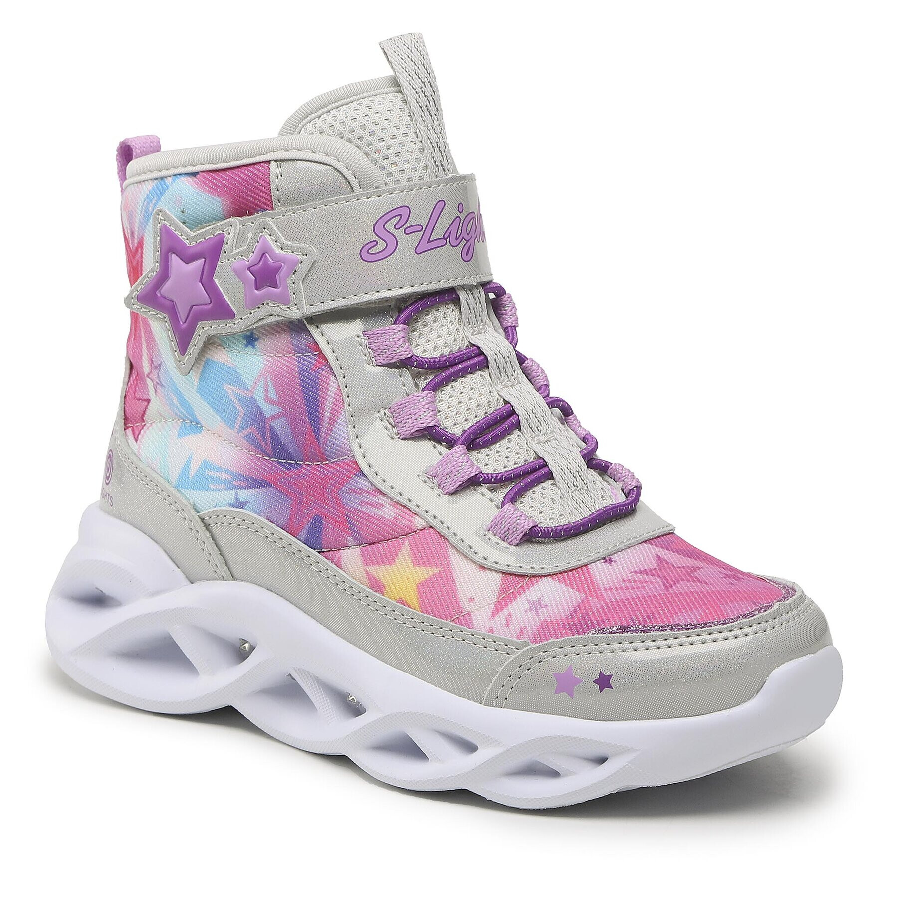 Skechers Gležnjarji Sweet Starz 302690L/SMLT Siva - Pepit.si