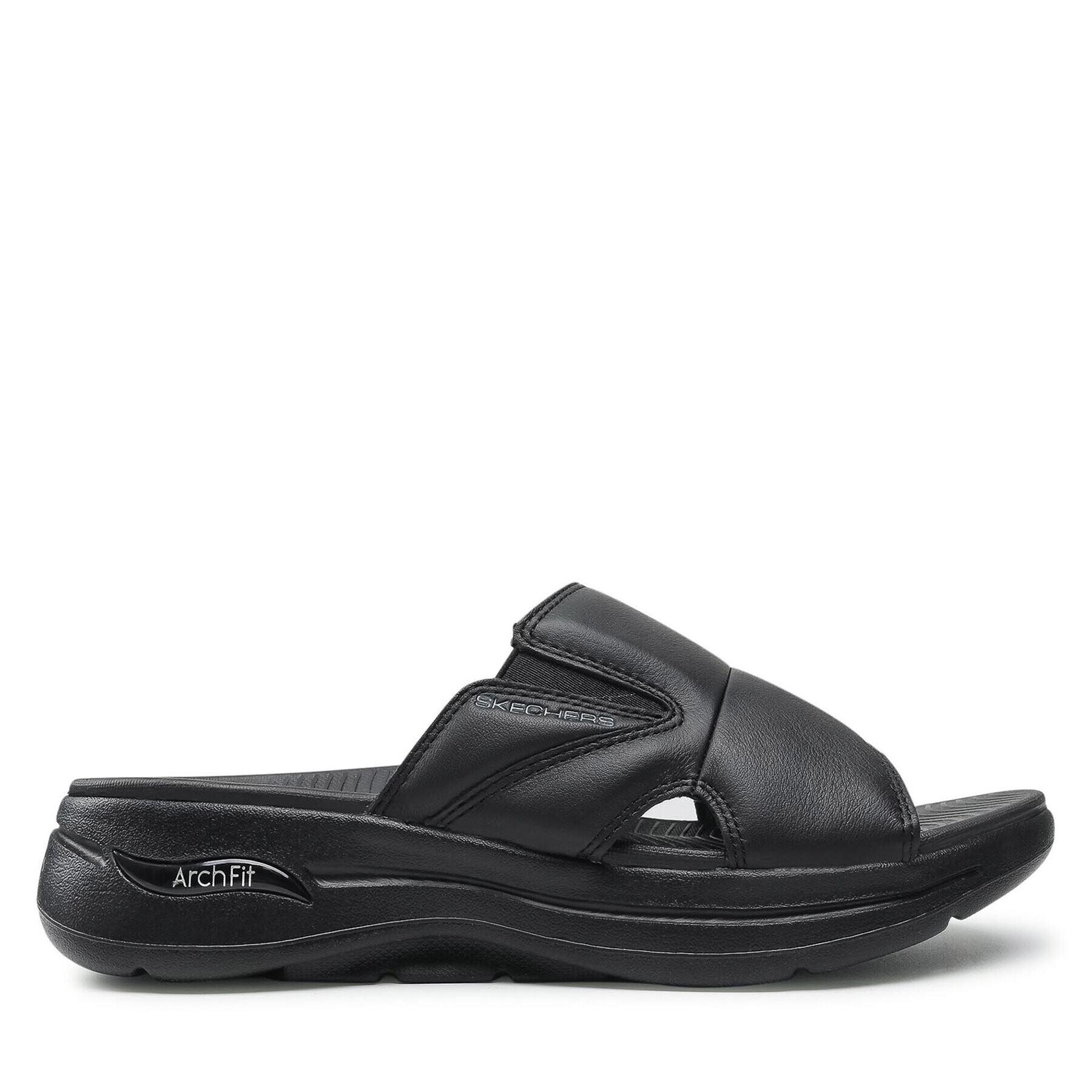 Skechers Natikači Go Walk Arch Fit Sandal 229023/BBK Črna - Pepit.si