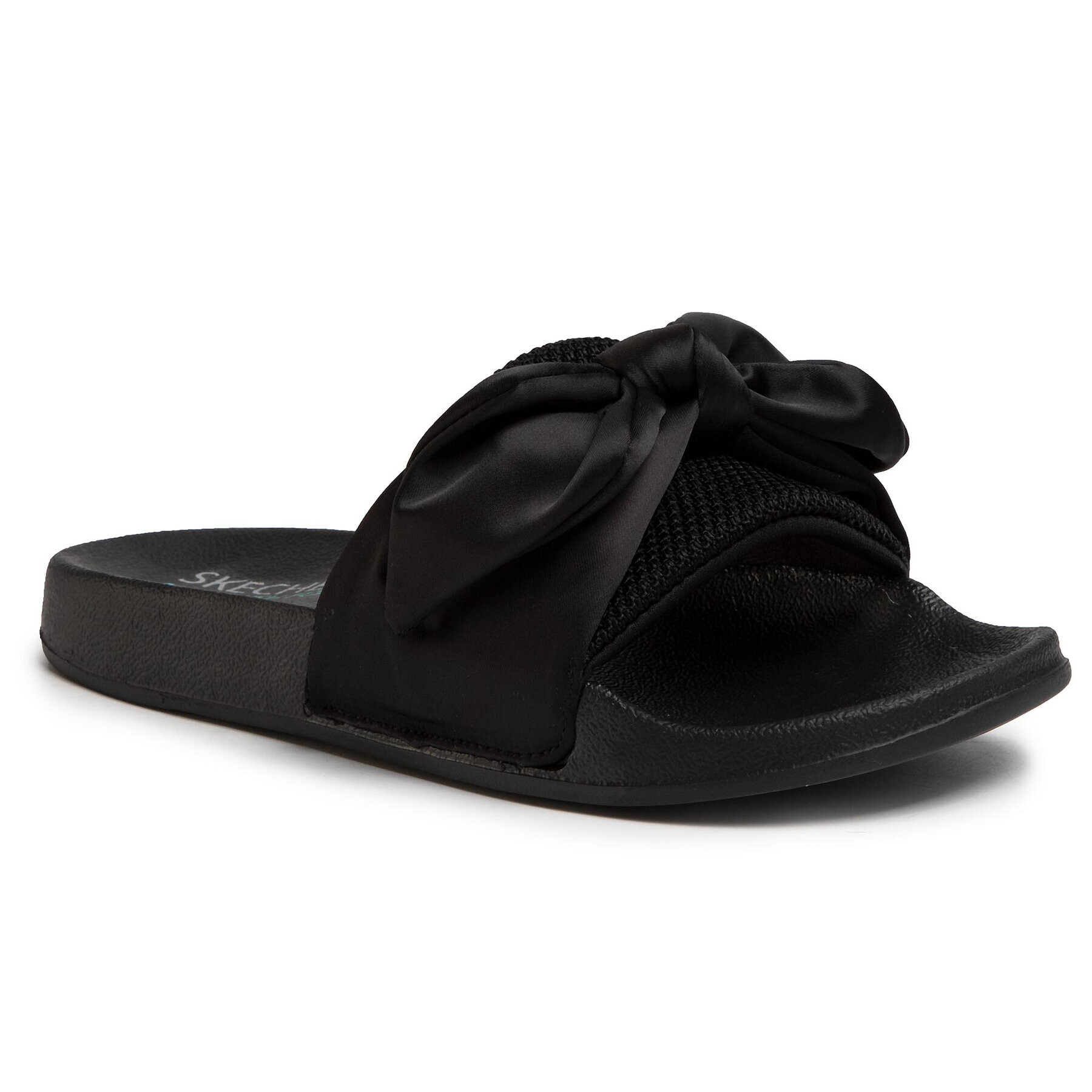 Skechers Natikači Lovely Bow 119064/BBK Črna - Pepit.si