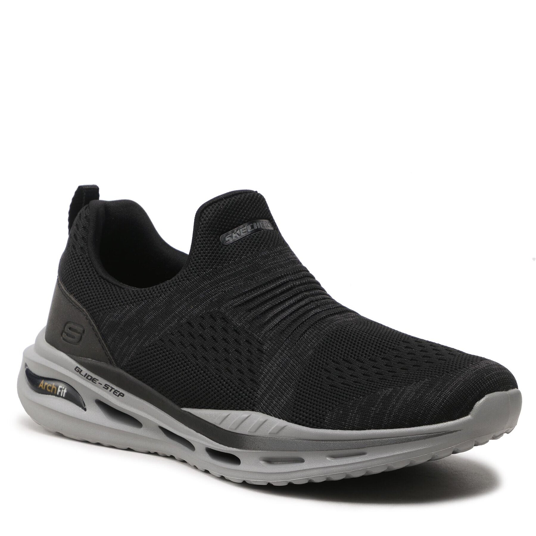 Skechers Nizki čevlji Denison 210431/BLK Črna - Pepit.si