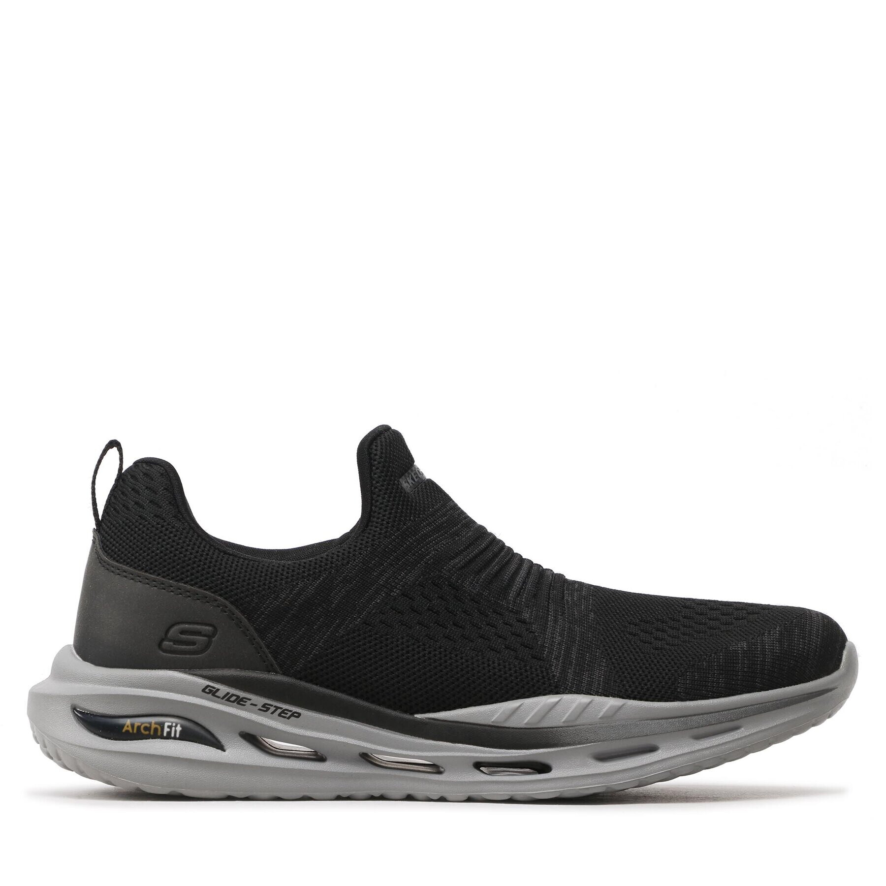 Skechers Nizki čevlji Denison 210431/BLK Črna - Pepit.si