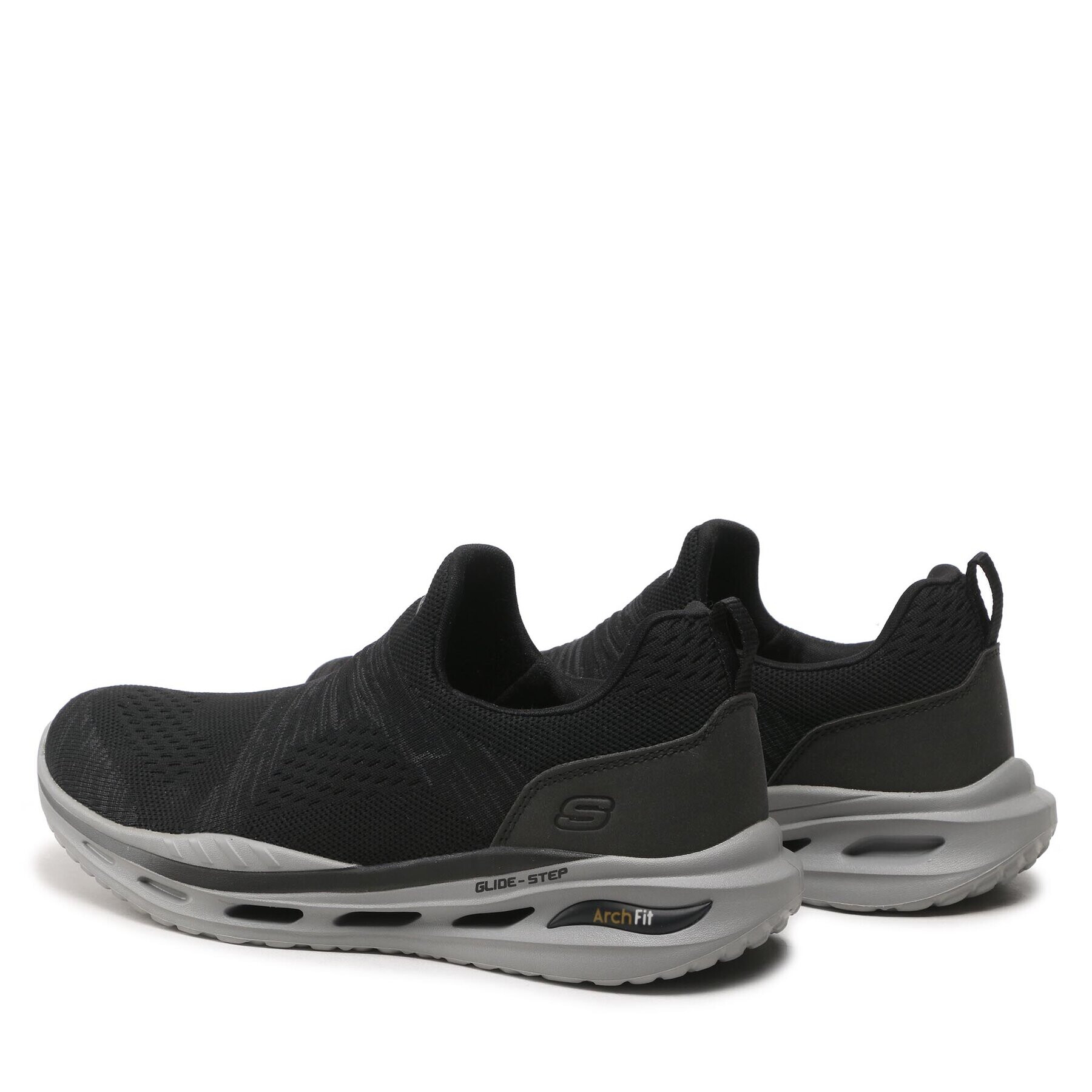 Skechers Nizki čevlji Denison 210431/BLK Črna - Pepit.si