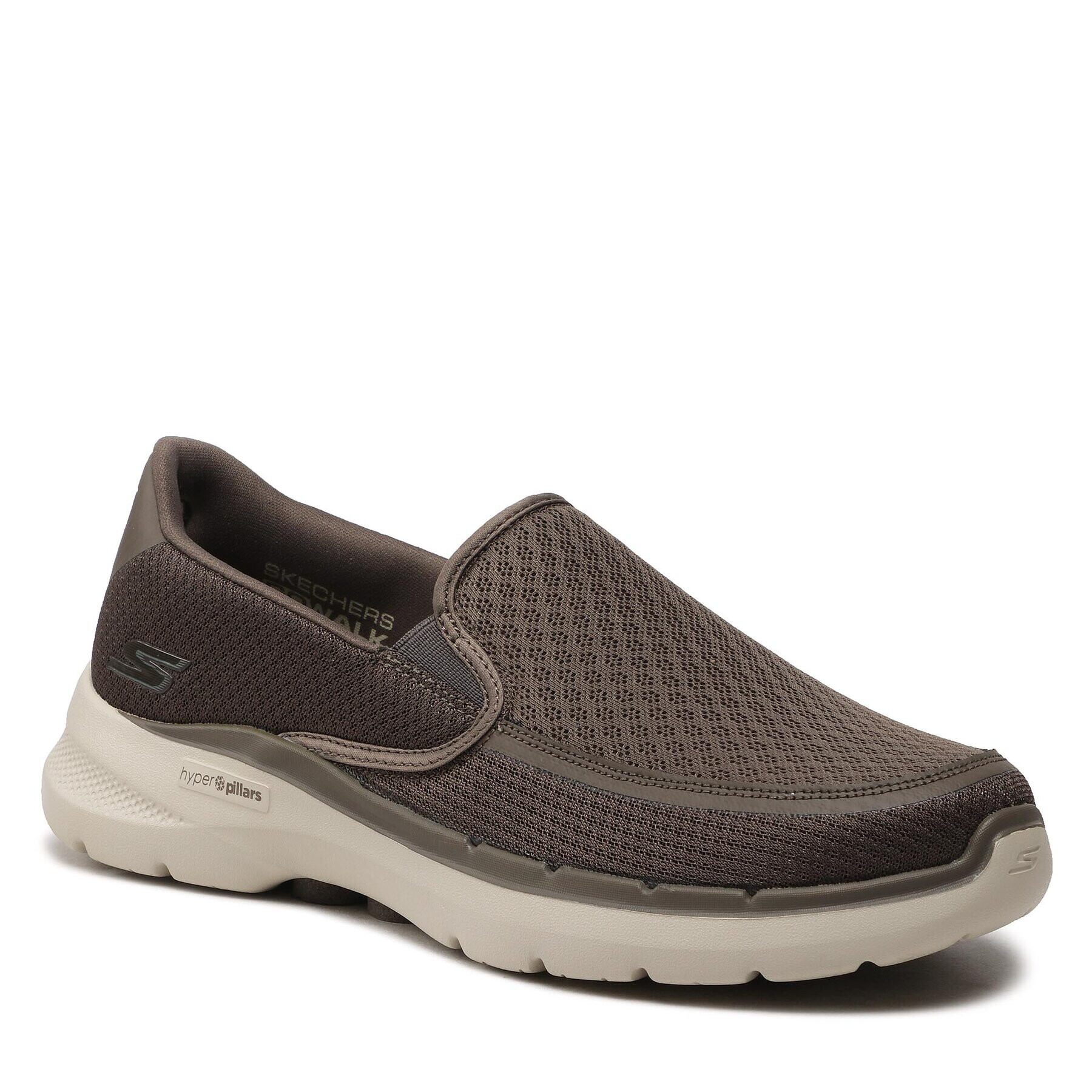 Skechers Nizki čevlji Go Walk 6 216200/TPE Siva - Pepit.si