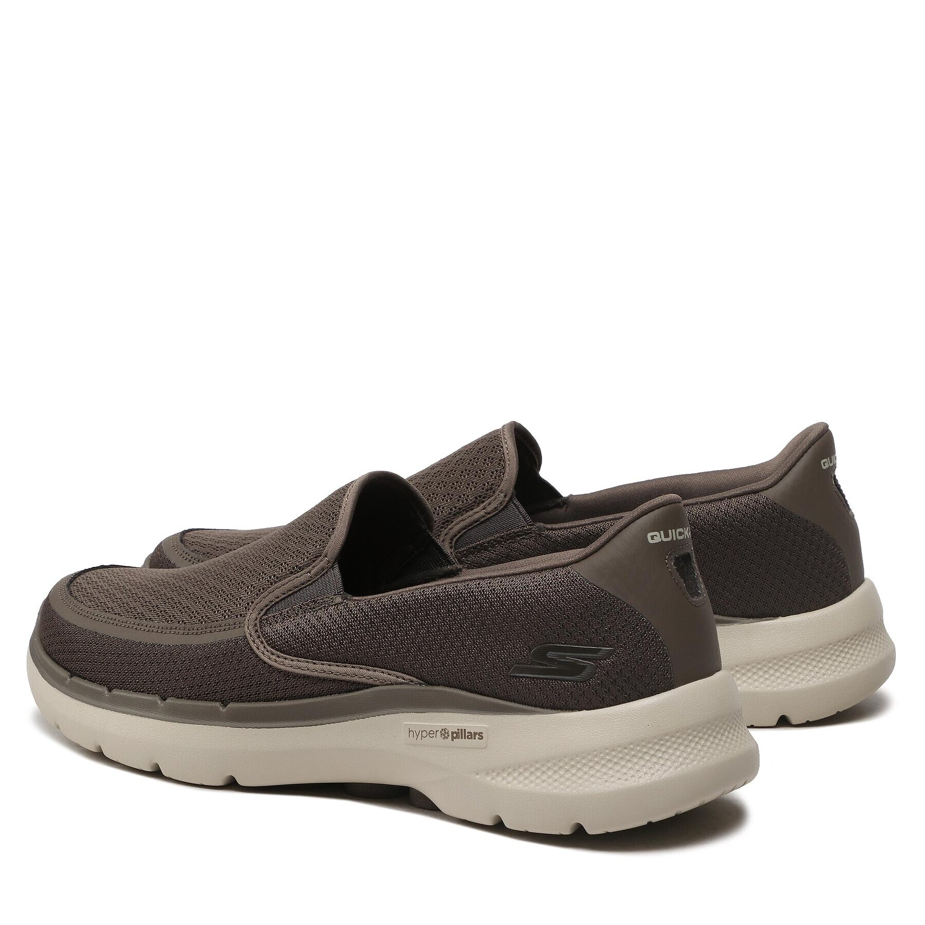 Skechers Nizki čevlji Go Walk 6 216200/TPE Siva - Pepit.si