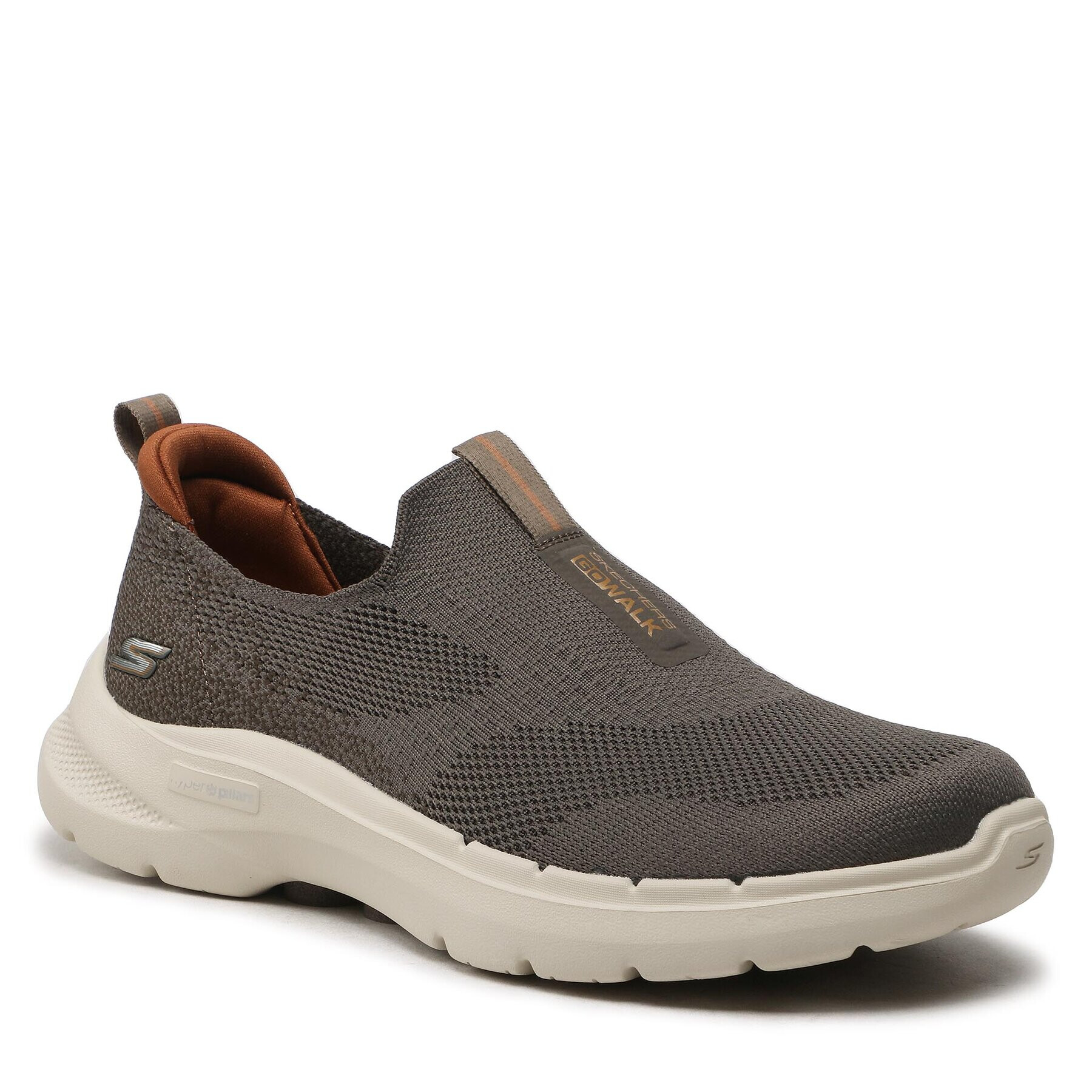 Skechers Nizki čevlji Go Walk 6 216202/TPE Siva - Pepit.si