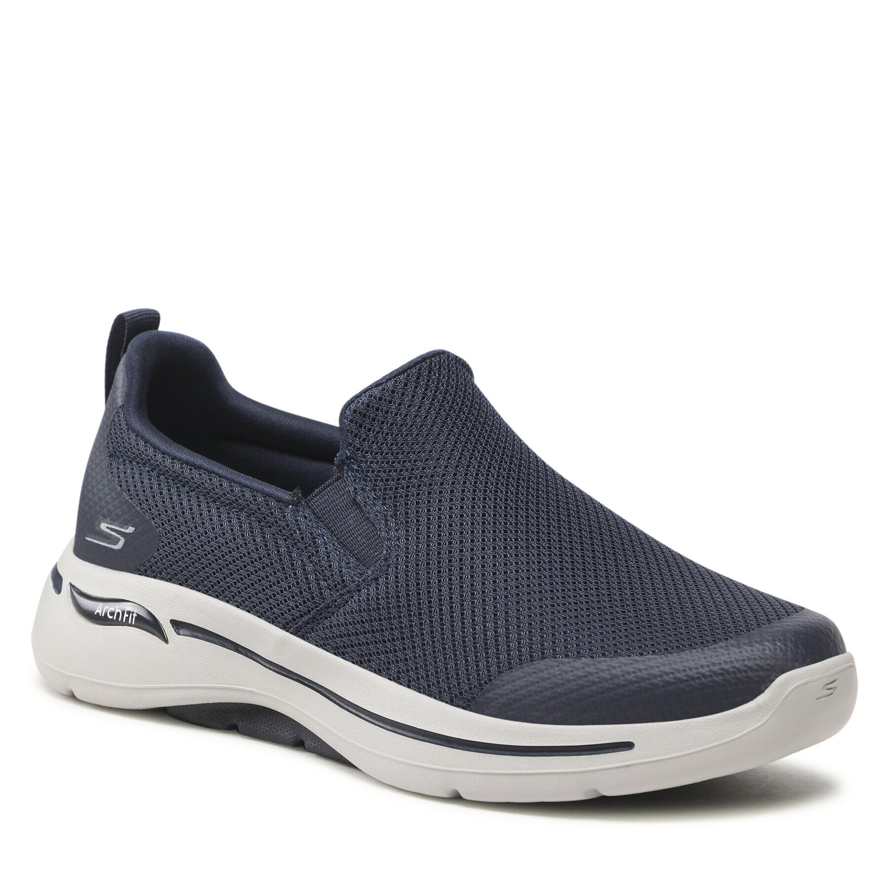 Skechers Nizki čevlji Go Walk Arch Fit 216121/NVGY Mornarsko modra - Pepit.si