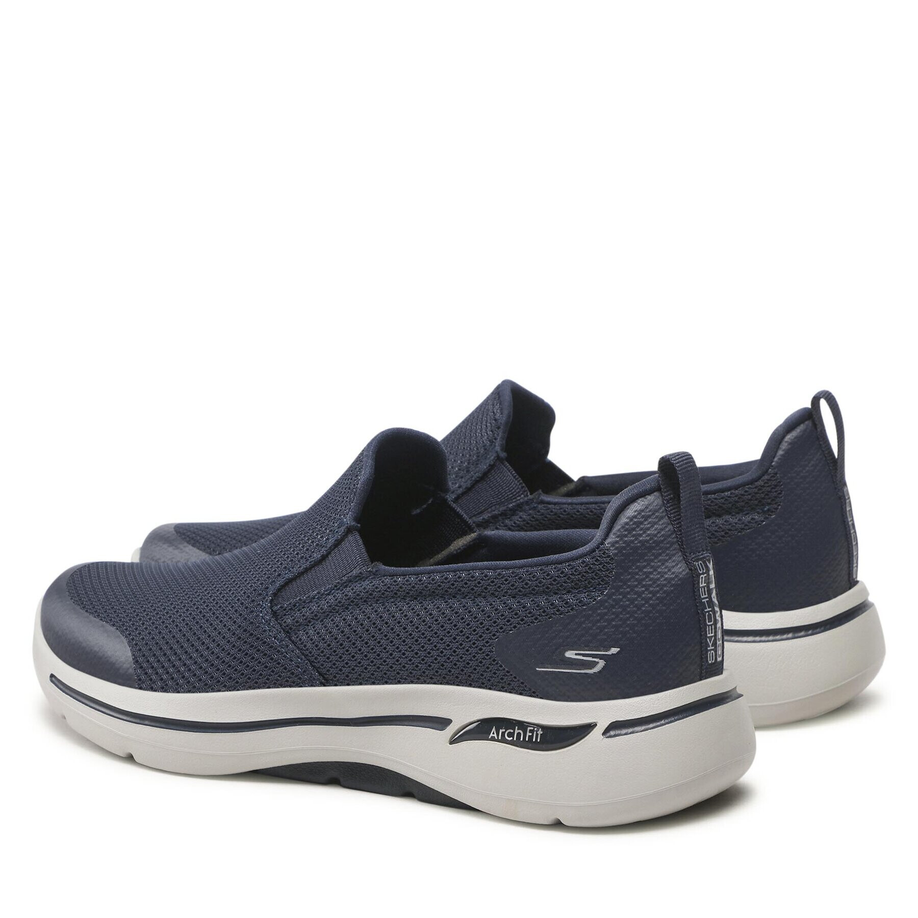 Skechers Nizki čevlji Go Walk Arch Fit 216121/NVGY Mornarsko modra - Pepit.si