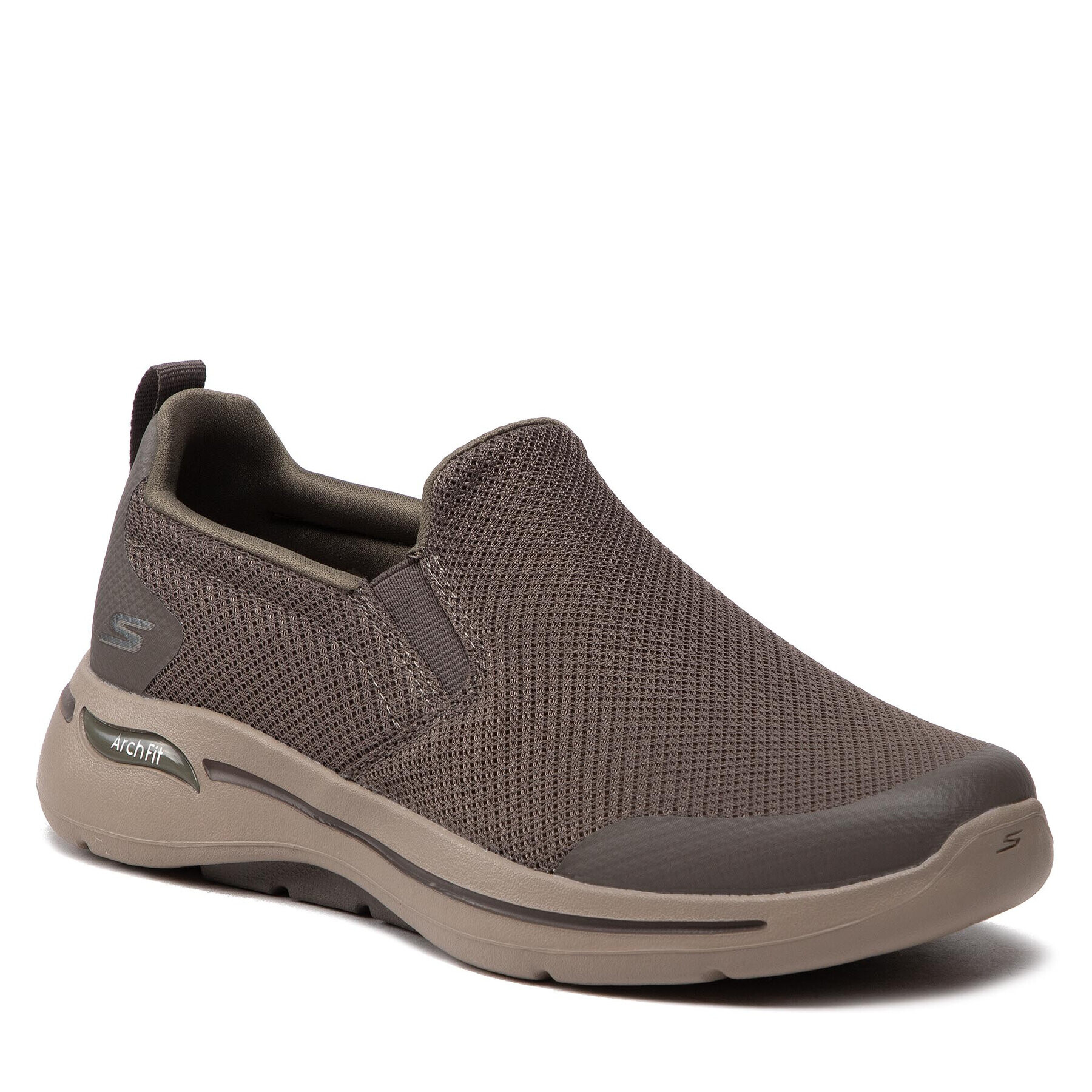 Skechers Nizki čevlji Go Walk Arch Fit 216121/TPE Siva - Pepit.si