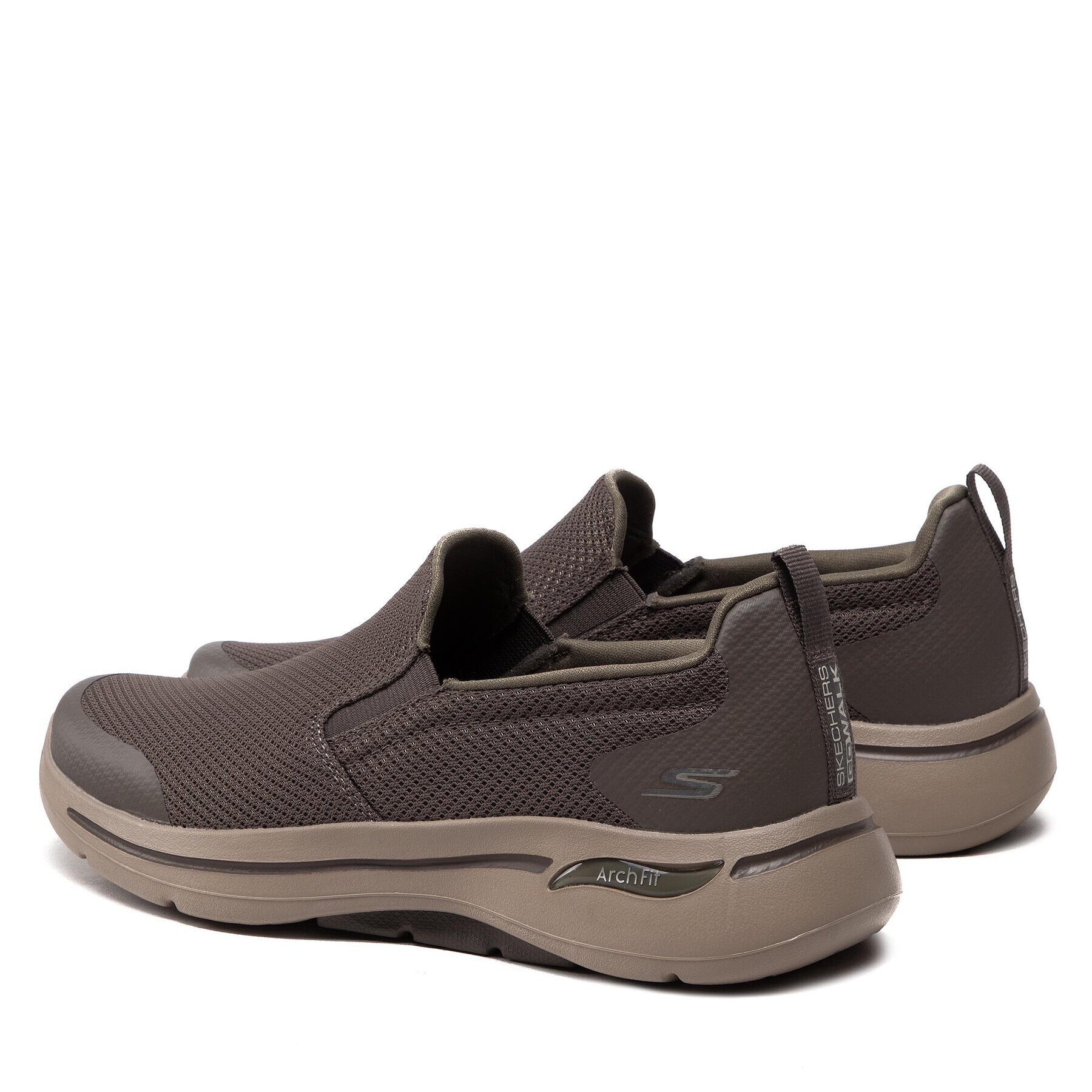 Skechers Nizki čevlji Go Walk Arch Fit 216121/TPE Siva - Pepit.si