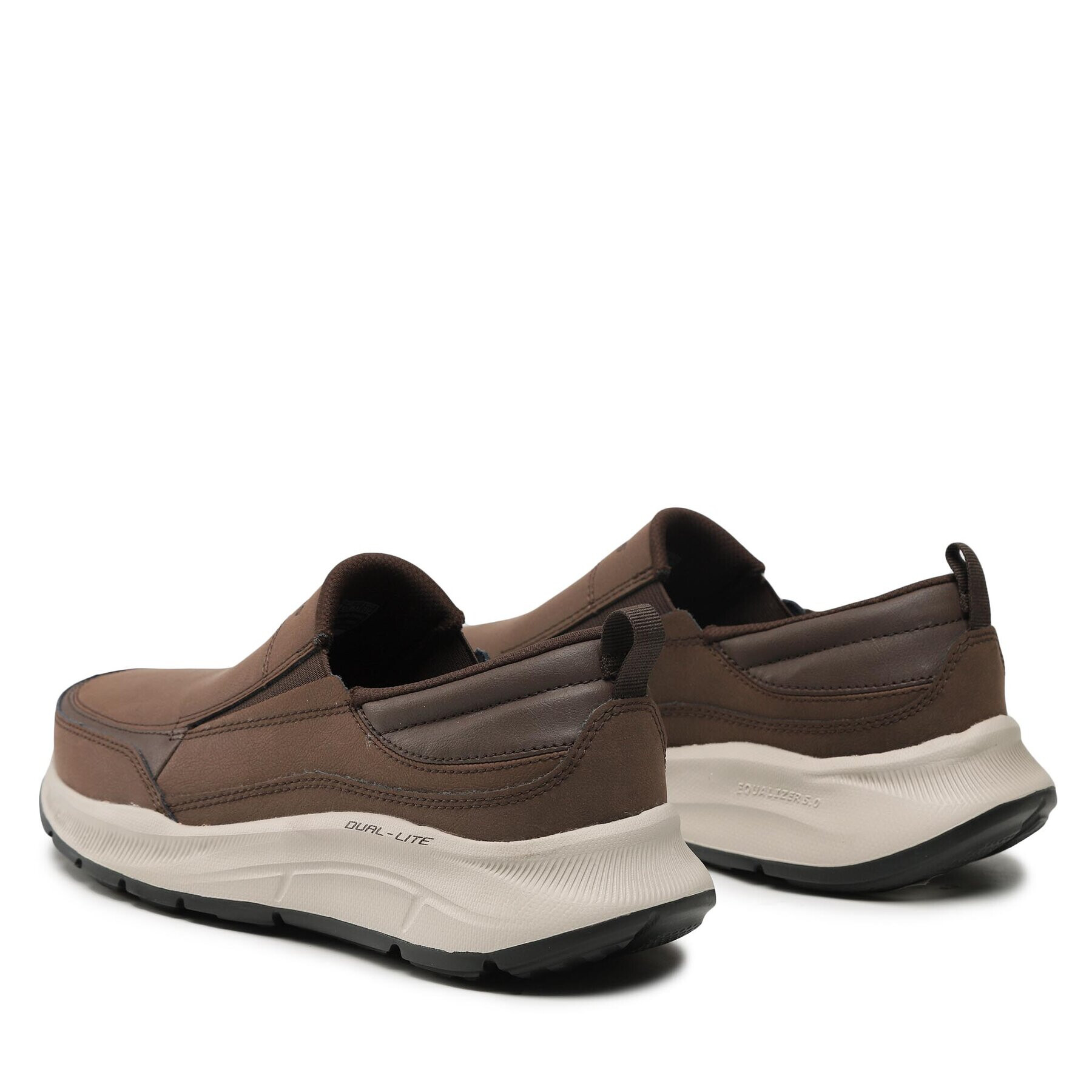 Skechers Nizki čevlji Harvey 232517/CHOC Rjava - Pepit.si