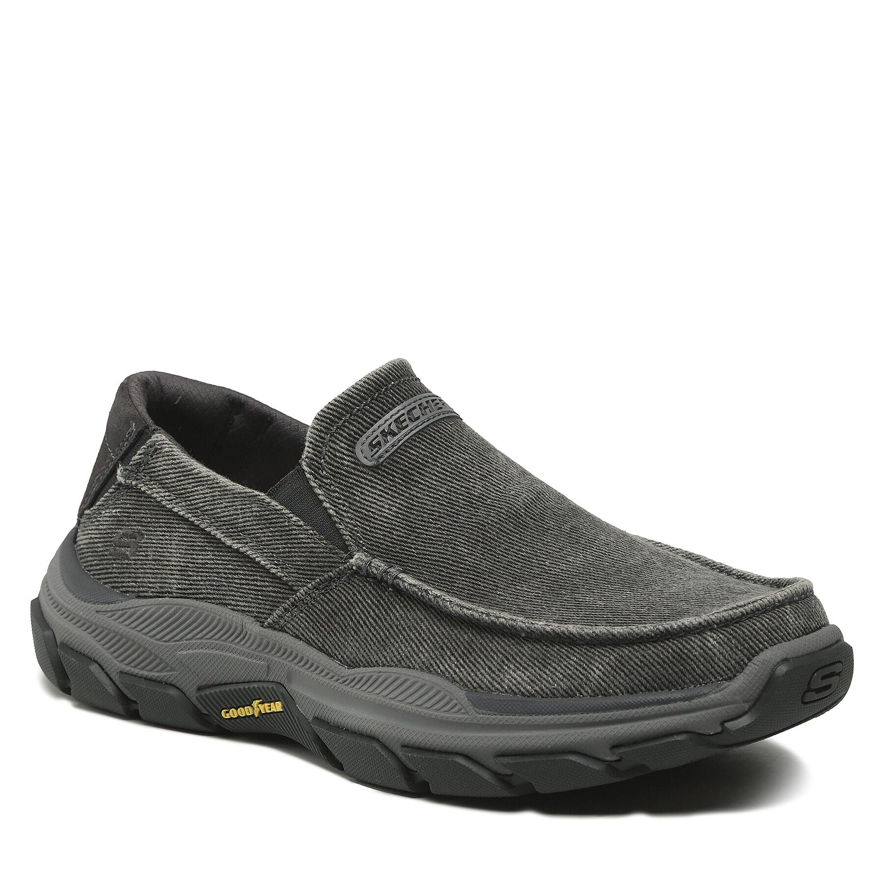 Skechers Nizki čevlji Melbert 204438/CHAR Siva - Pepit.si