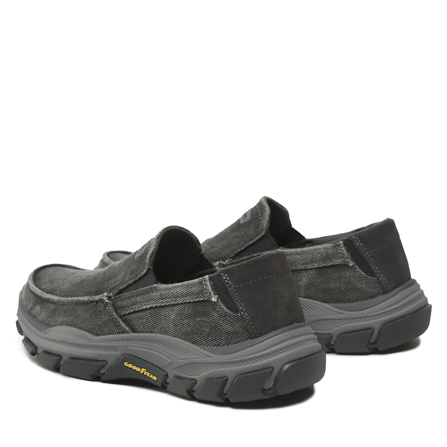 Skechers Nizki čevlji Melbert 204438/CHAR Siva - Pepit.si