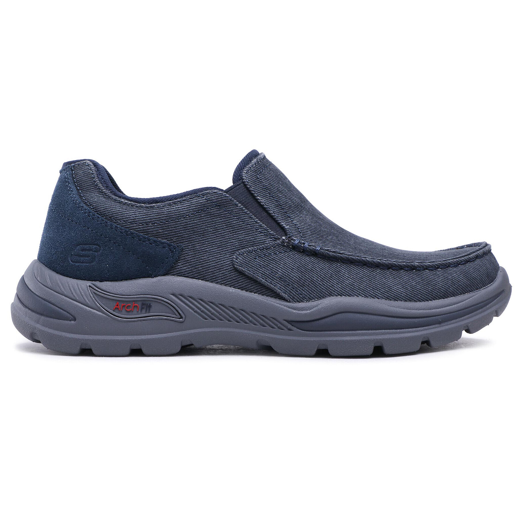 Skechers Nizki čevlji Rolens 204178/NVY Mornarsko modra - Pepit.si