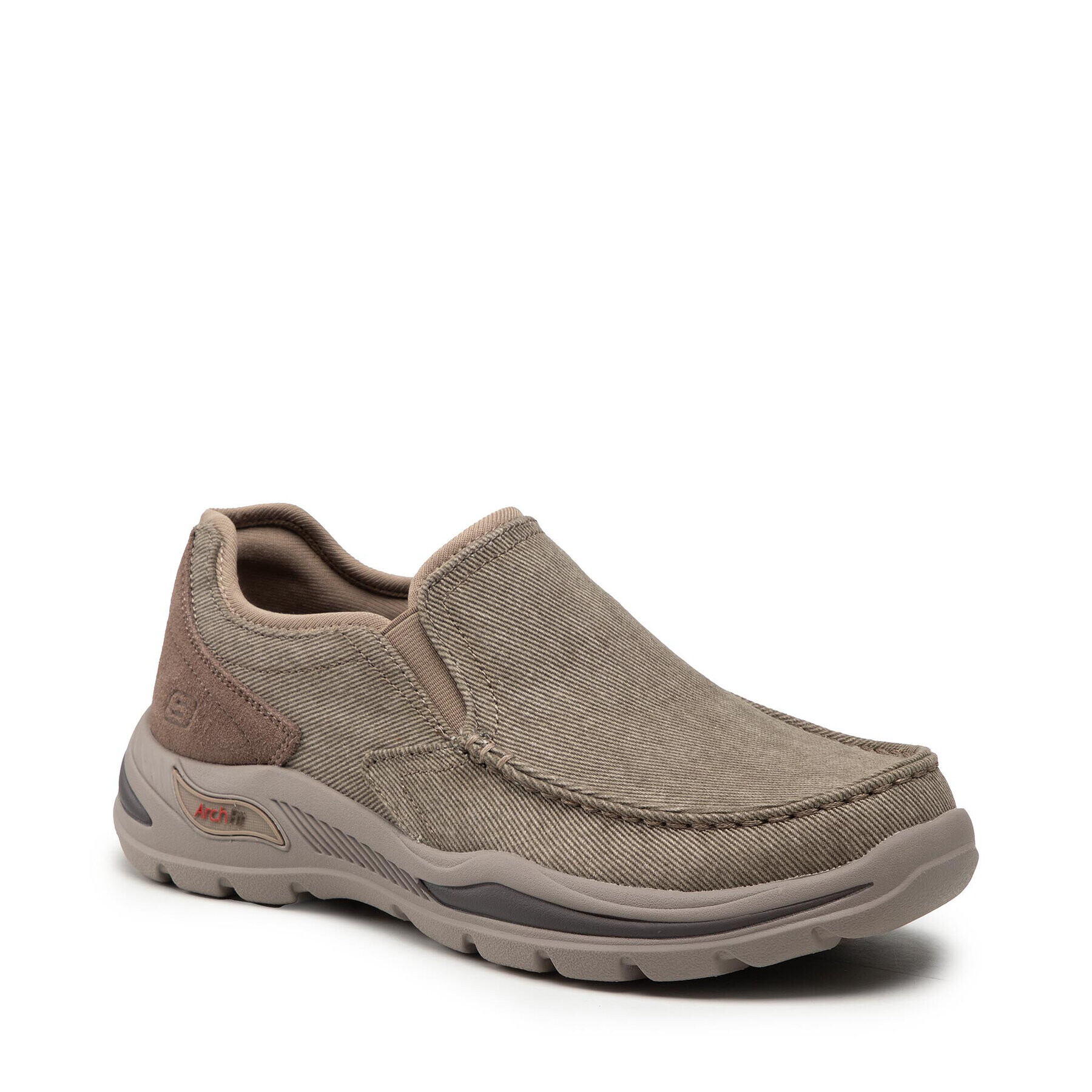 Skechers Nizki čevlji Rolens 204178/TAN Bež - Pepit.si