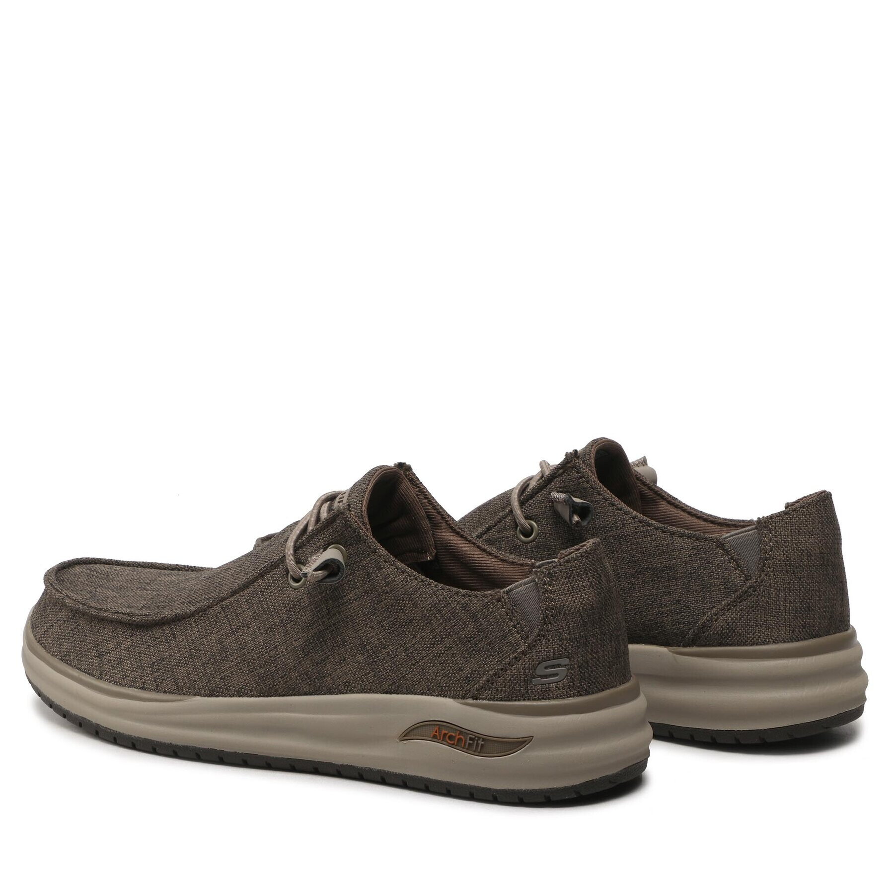 Skechers Nizki čevlji Tandro 204797/DKTP Khaki - Pepit.si