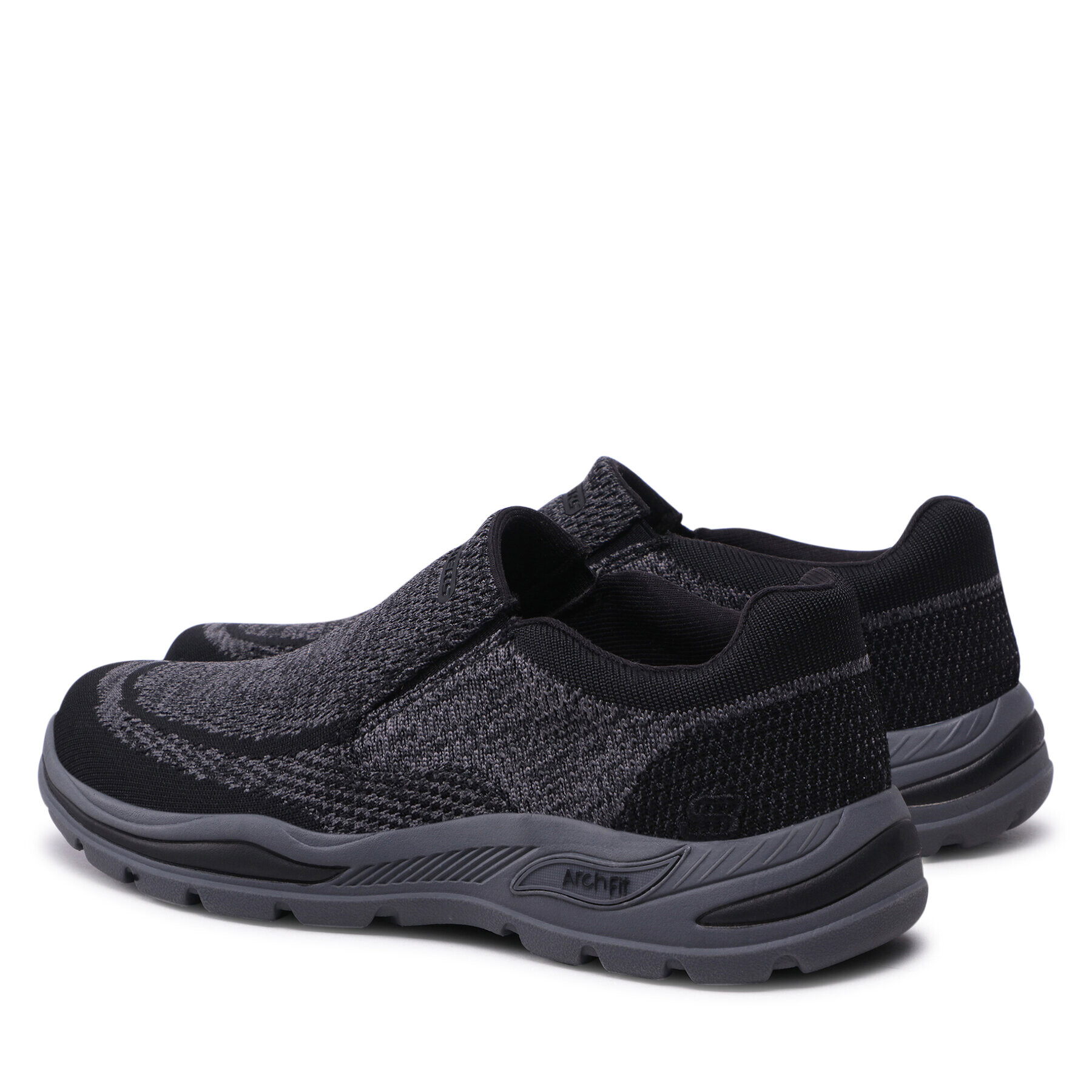 Skechers Nizki čevlji Vaseo 204495/BLK Črna - Pepit.si