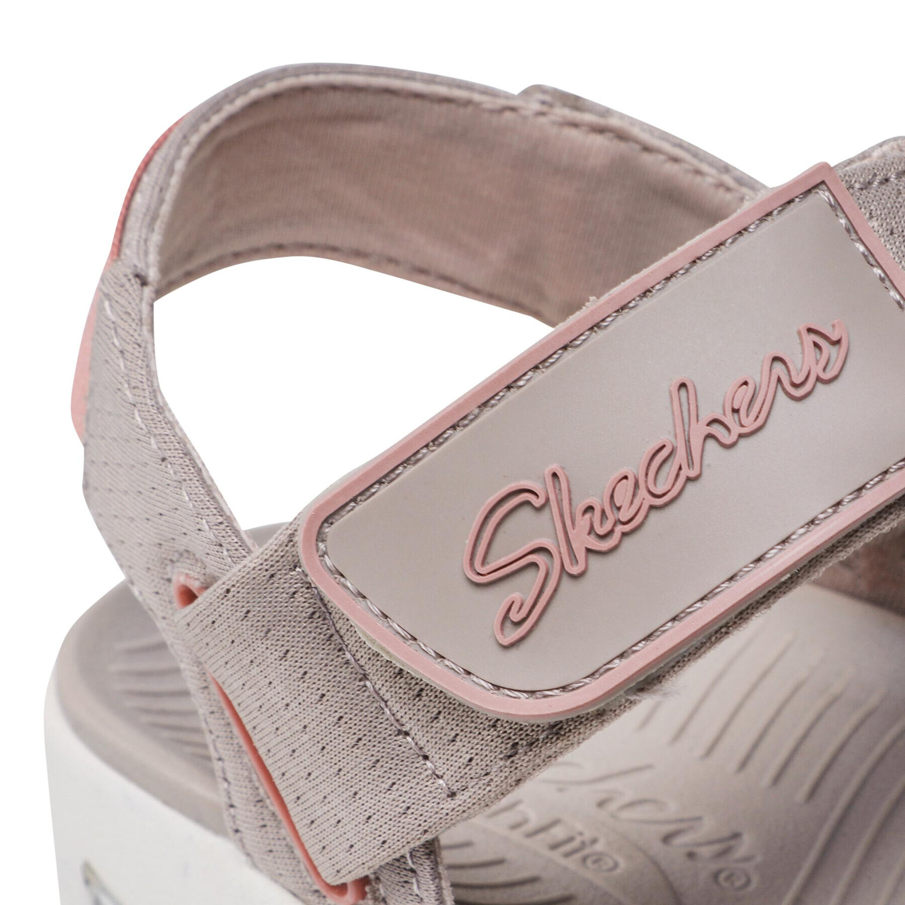 Skechers Sandali Arch Fit Sunshine 163310/TPPK Siva - Pepit.si