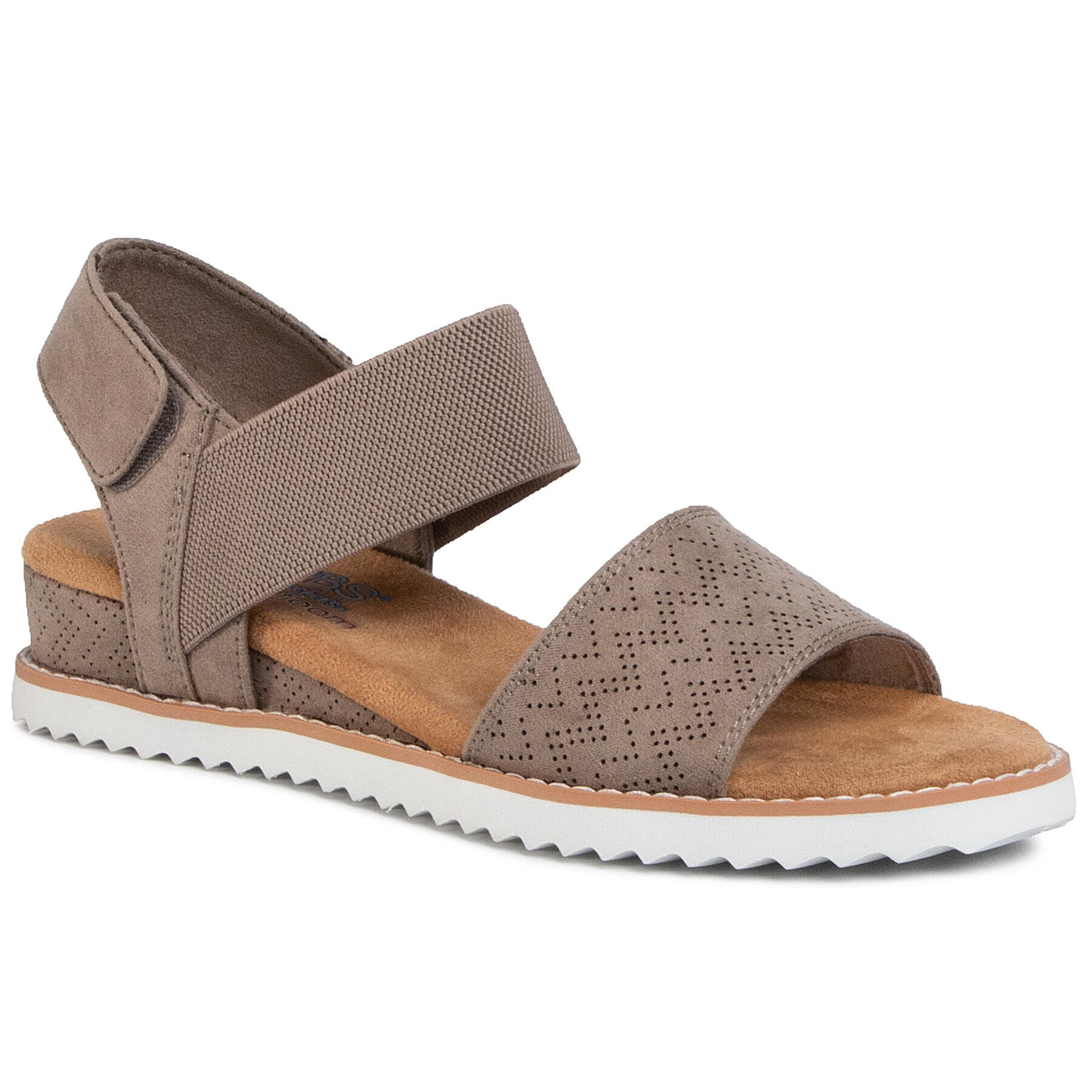 Skechers Sandali BOBS Desert Kiss 31440/TPE Rjava - Pepit.si