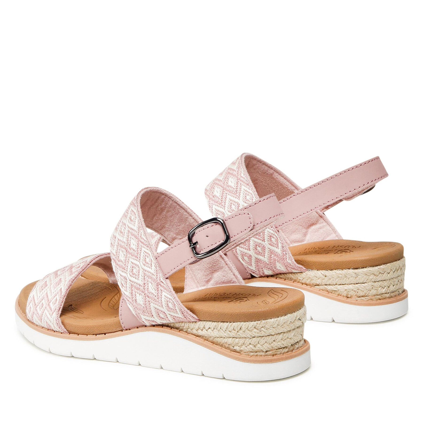 Skechers Sandali BOBS Ocean Rush 114003/BLSH Roza - Pepit.si