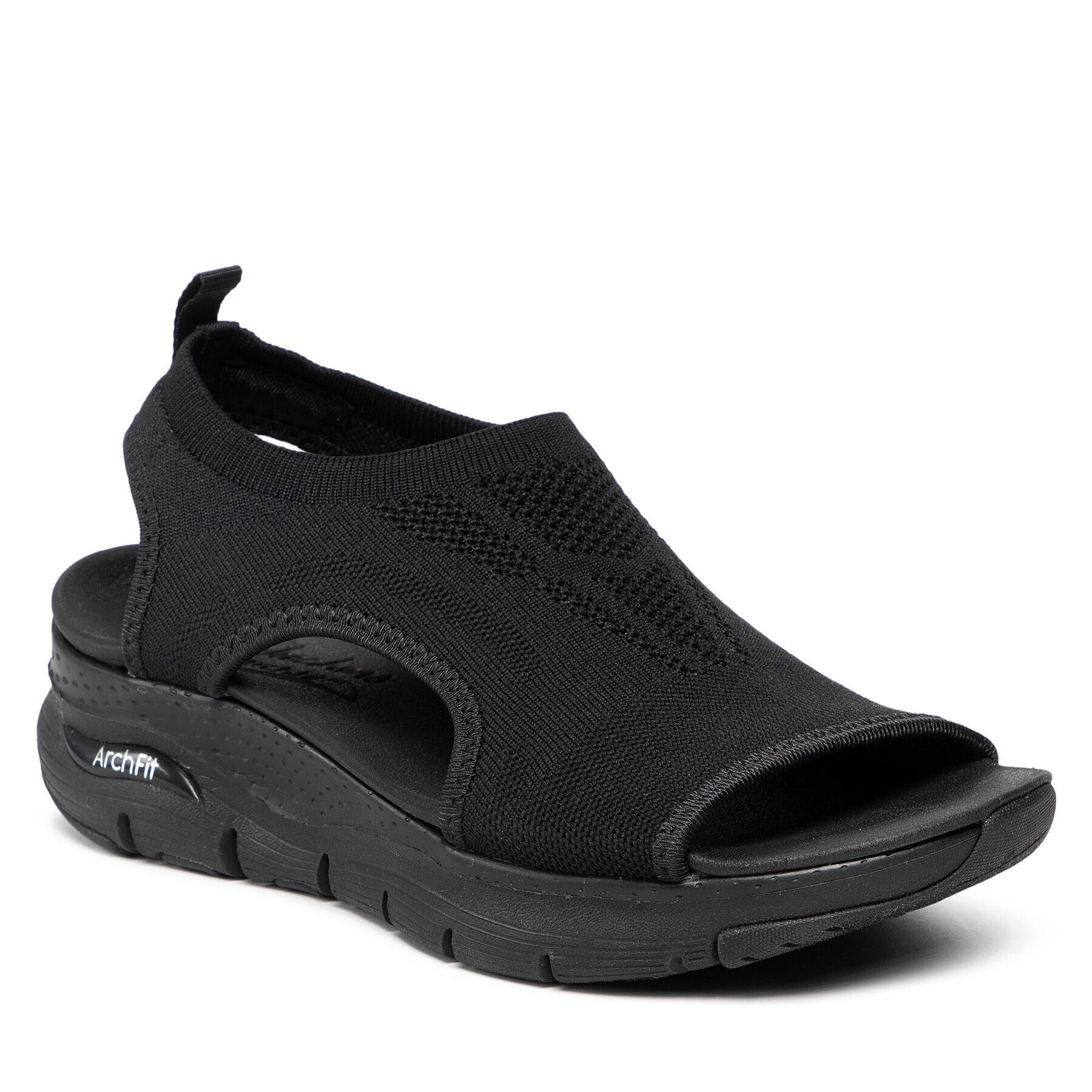 Skechers Sandali City Catch 119236/BBK Črna - Pepit.si