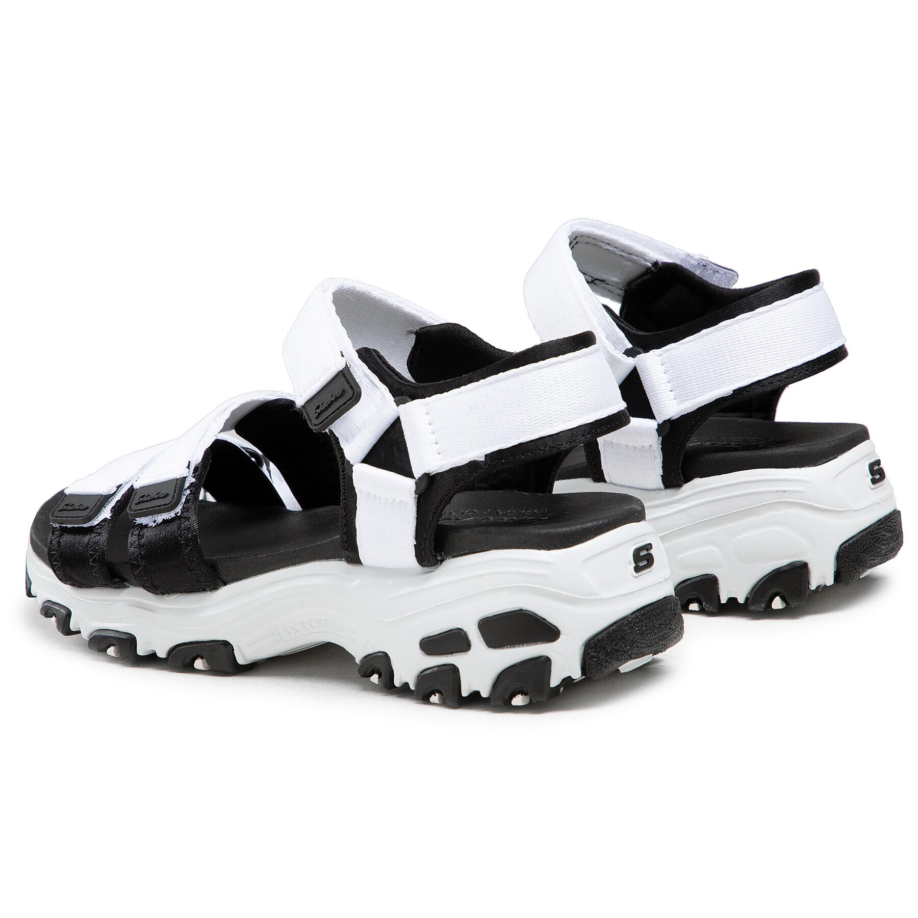 Skechers Sandali Fresh Catch 31514/WBK Bela - Pepit.si