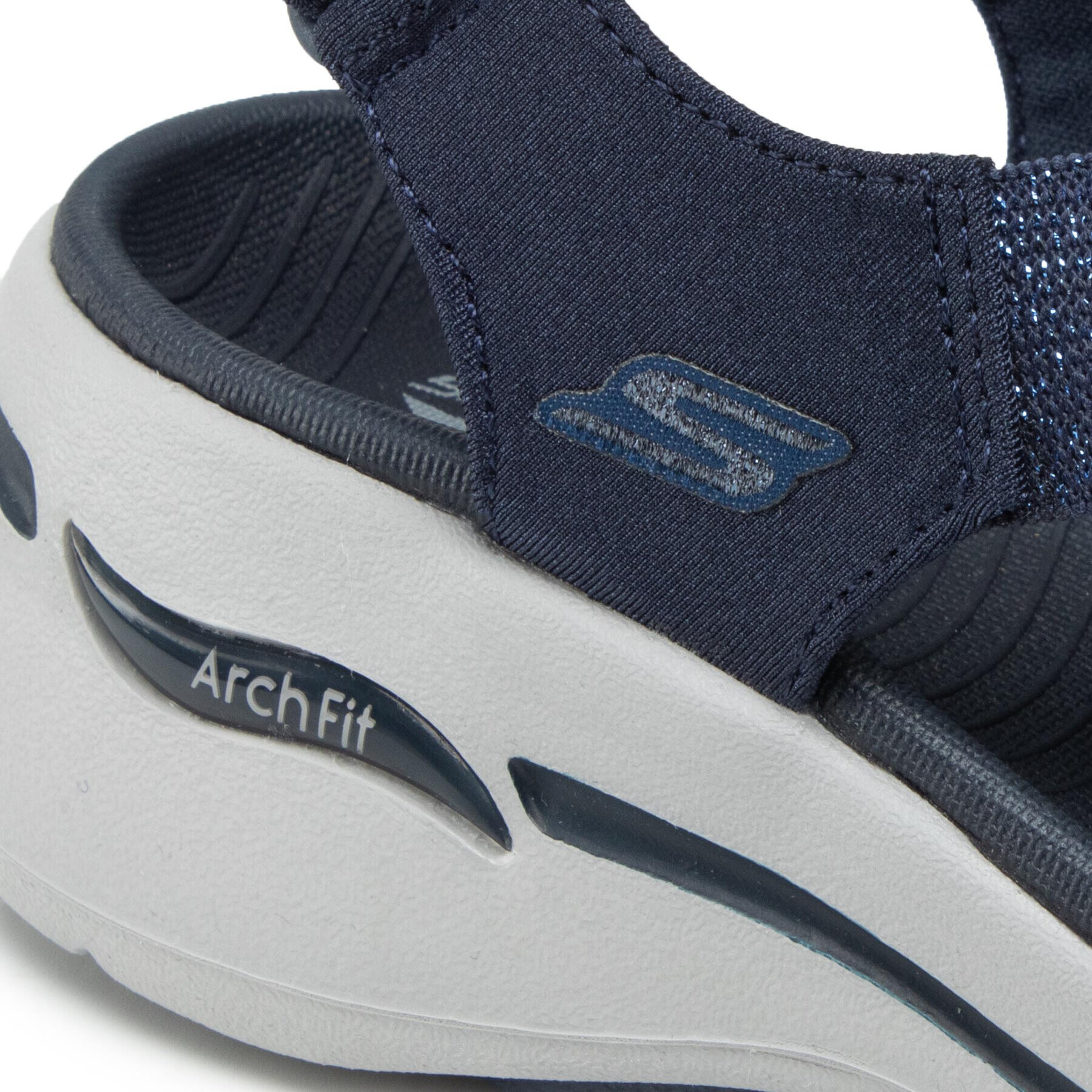 Skechers Sandali Go Walk Arch Fit 140226/NVY Mornarsko modra - Pepit.si