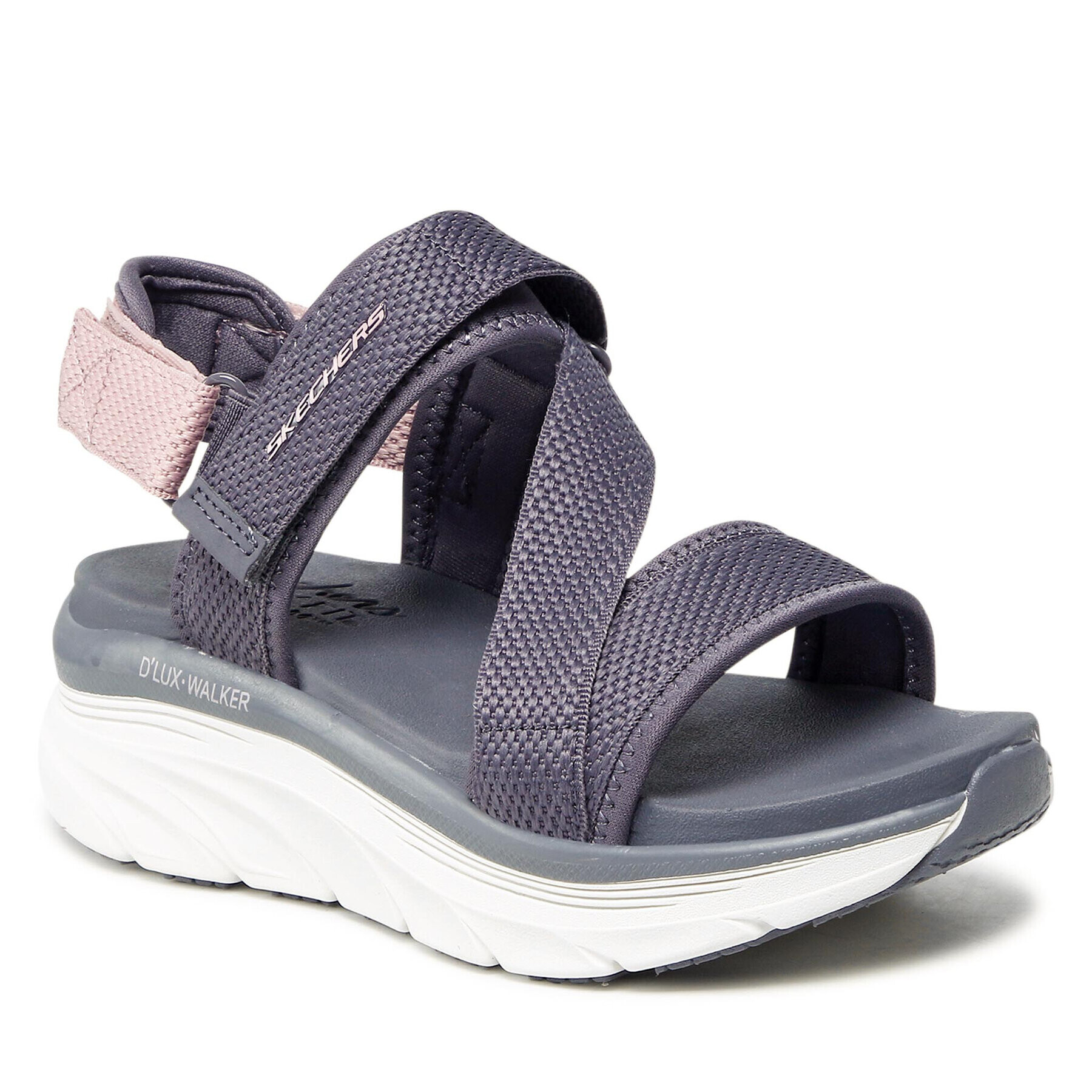 Skechers Sandali Kind Mind 119302/GYPR Siva - Pepit.si