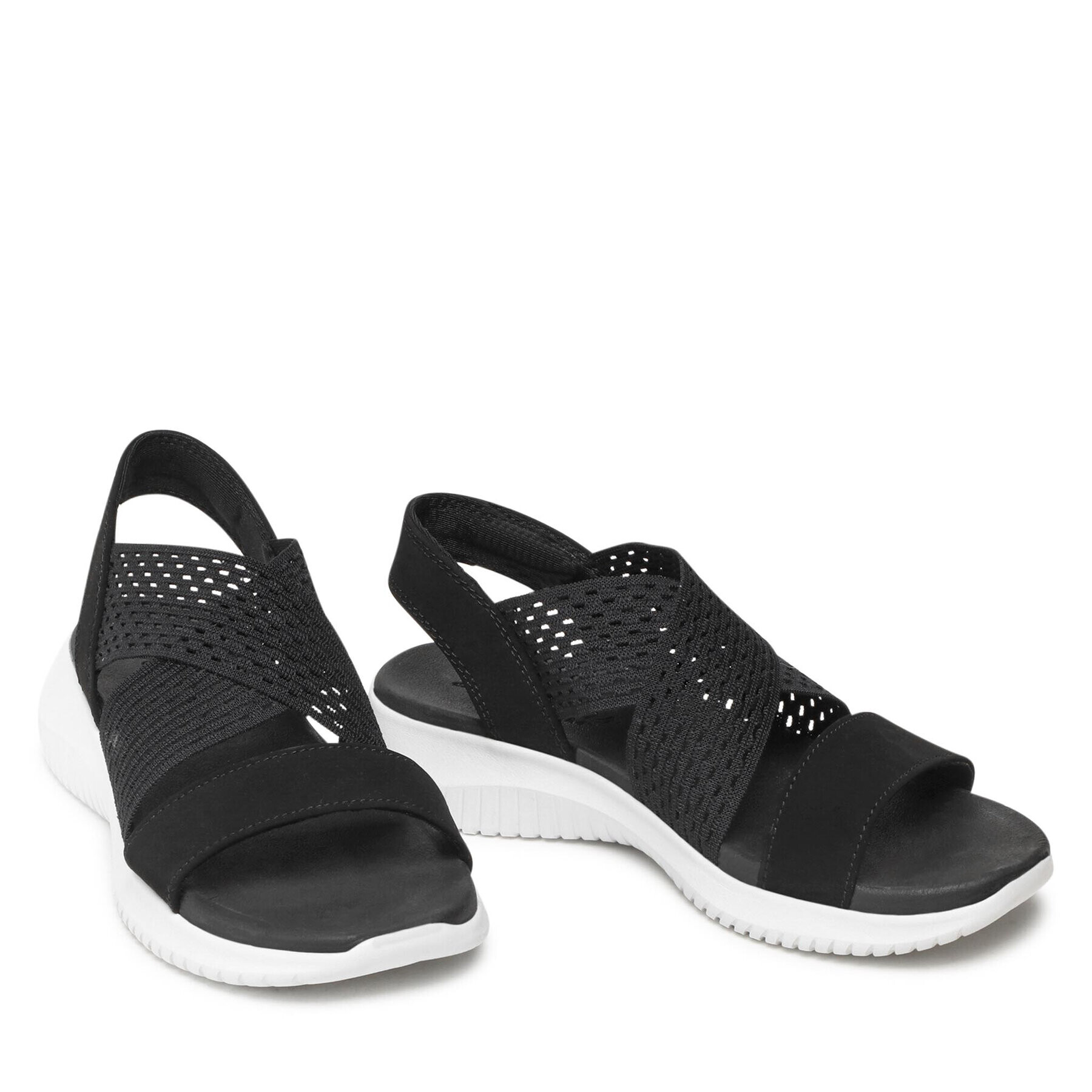 Skechers Sandali Neon Star 32495/BLK Črna - Pepit.si