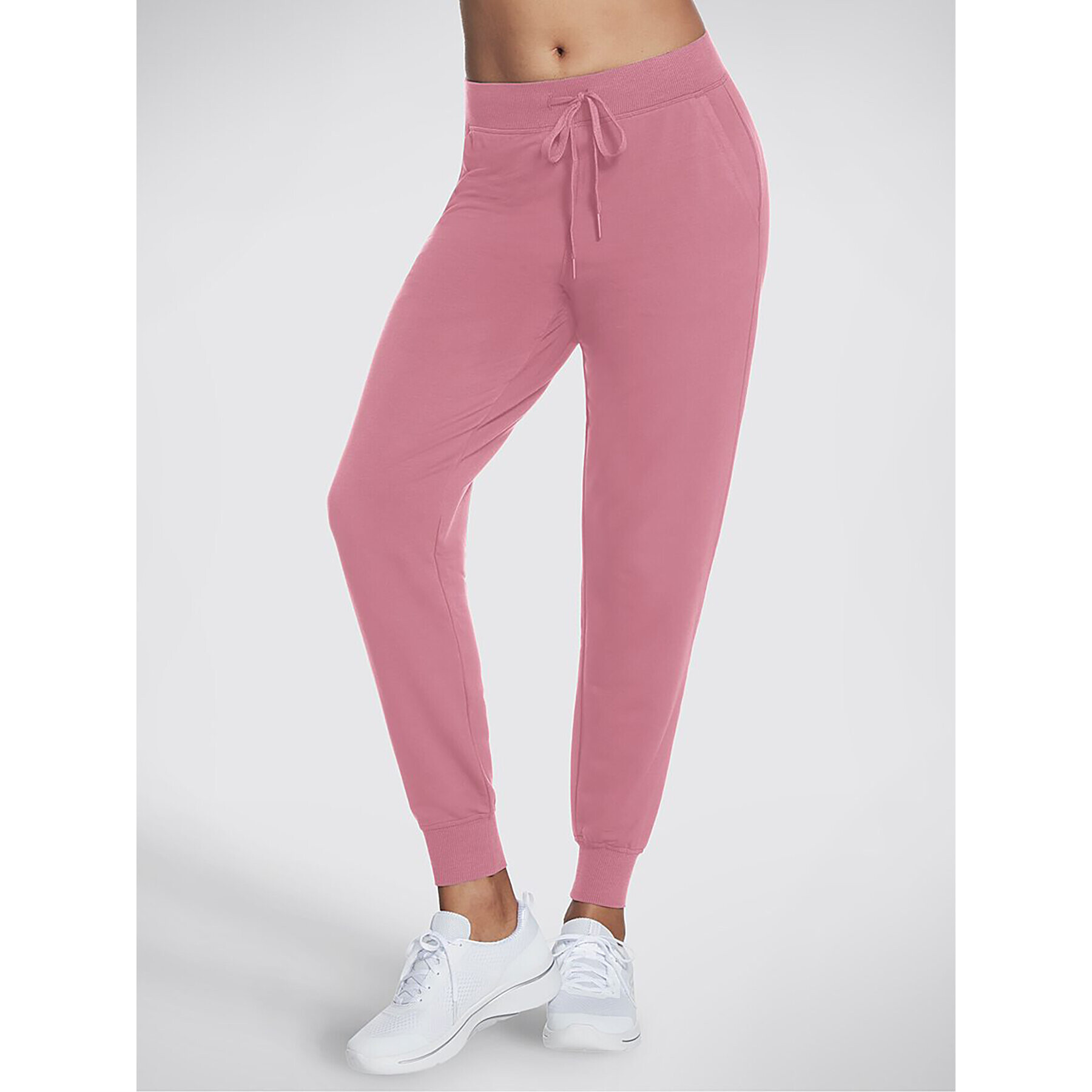 Skechers Spodnji del trenirke Skechluxe Restful Jogger W03PT49 Vijolična Regular Fit - Pepit.si