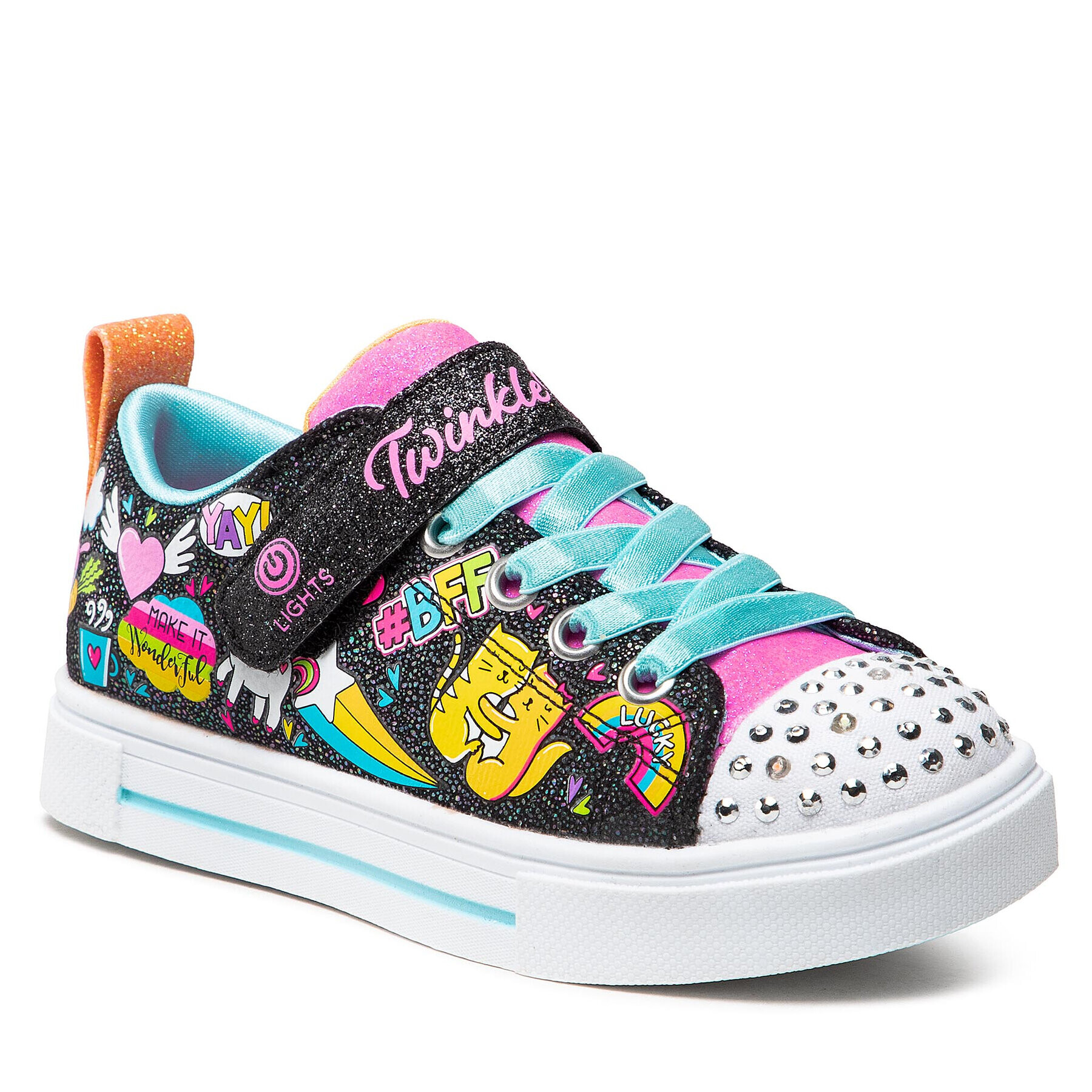 Skechers Superge Bff Magic 314786L/BKMT Pisana - Pepit.si