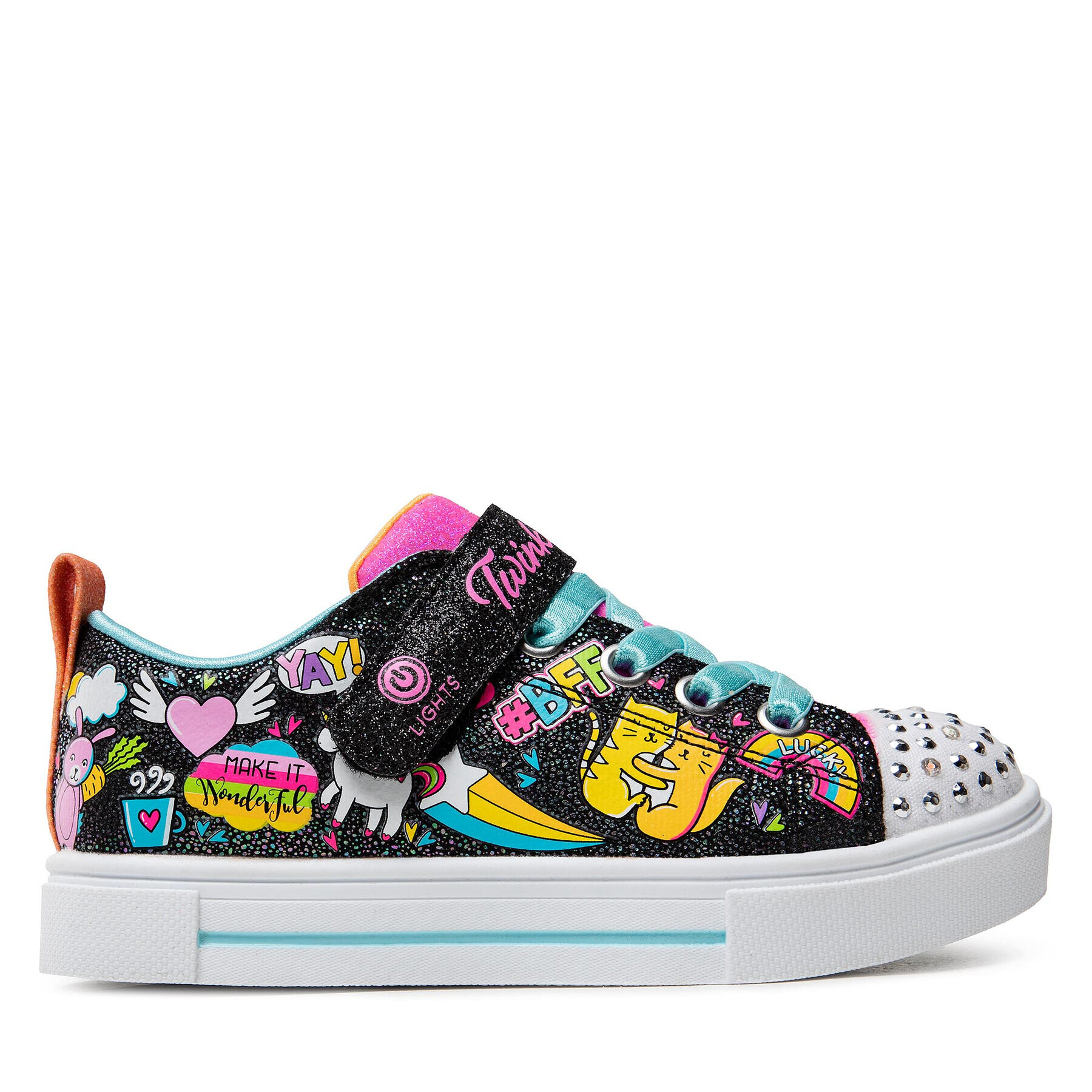 Skechers Superge Bff Magic 314786L/BKMT Pisana - Pepit.si