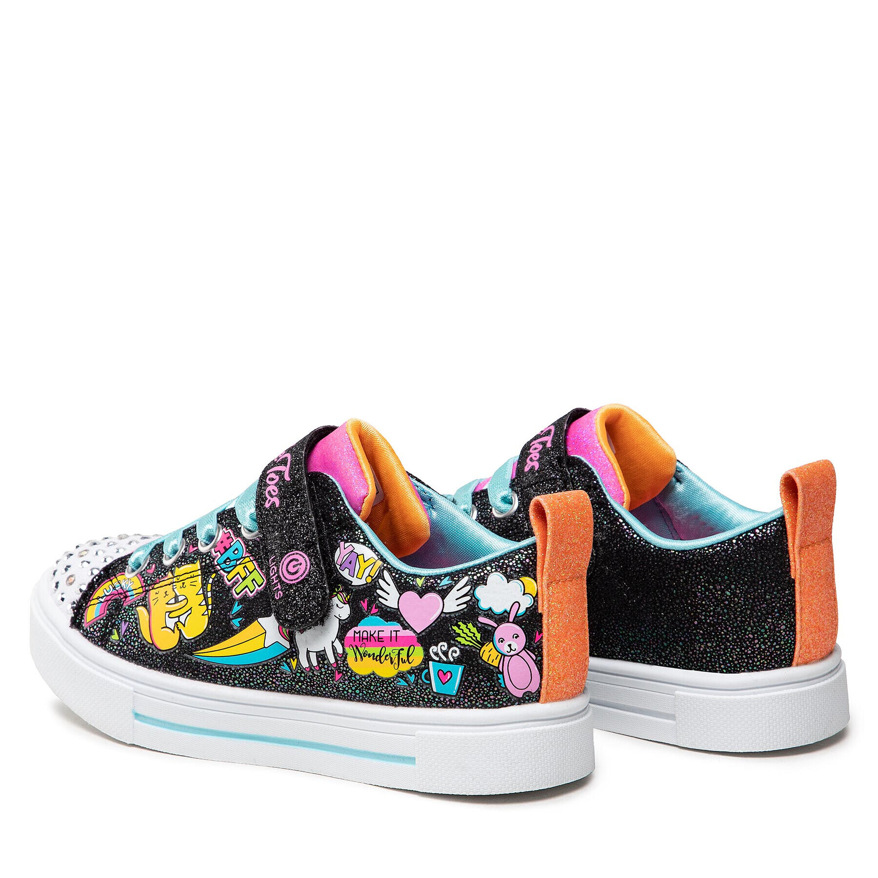 Skechers Superge Bff Magic 314786L/BKMT Pisana - Pepit.si