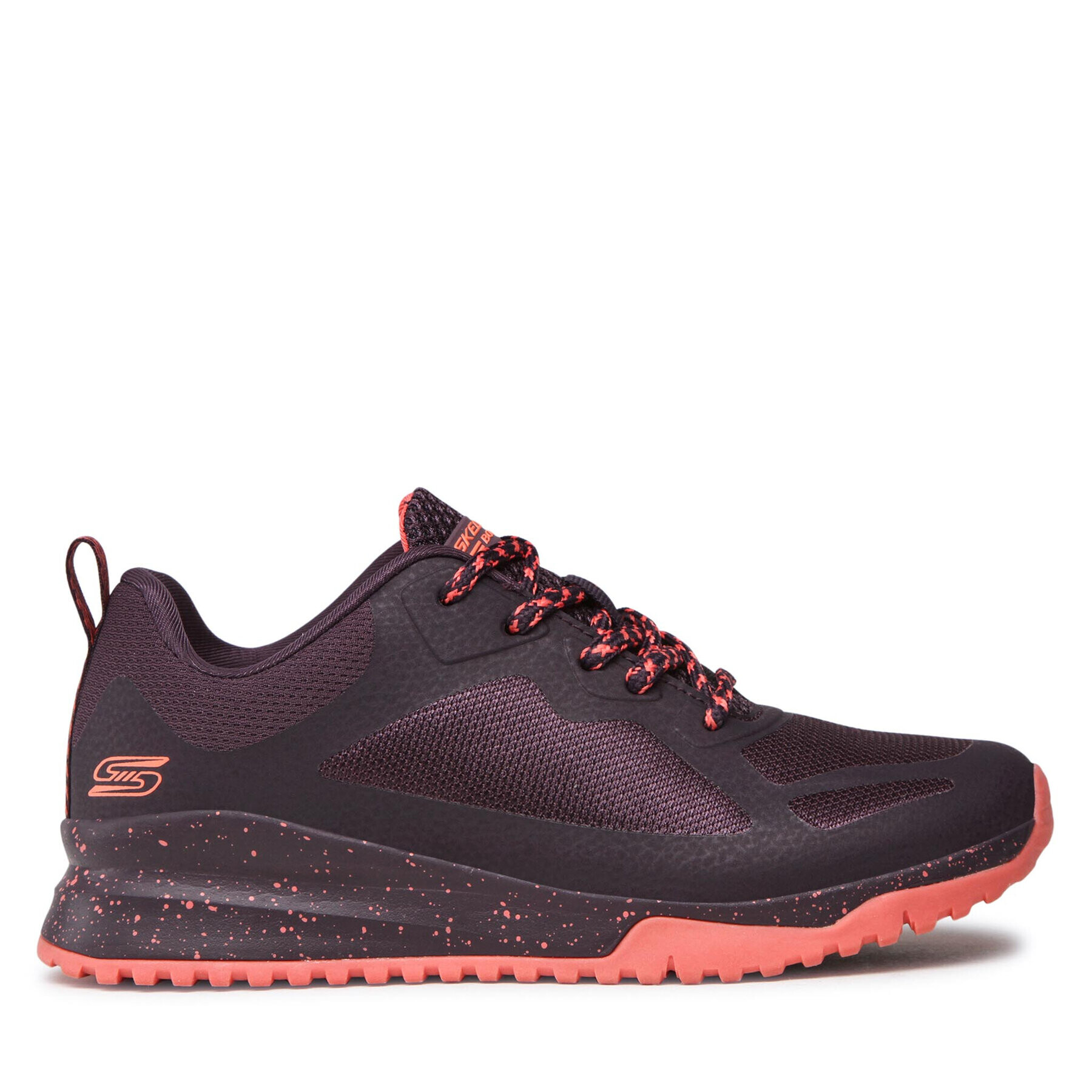 Skechers Superge Bobs Sport Squad 3 - Star Flight 117186/PLUM Bordo rdeča - Pepit.si