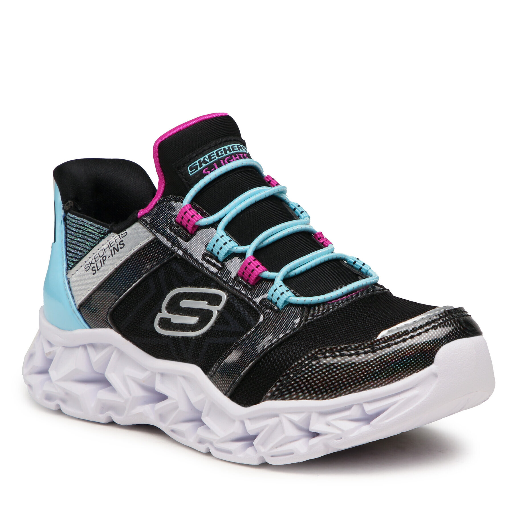 Skechers Superge Bright Cosmic 303701L/BKMT Črna - Pepit.si