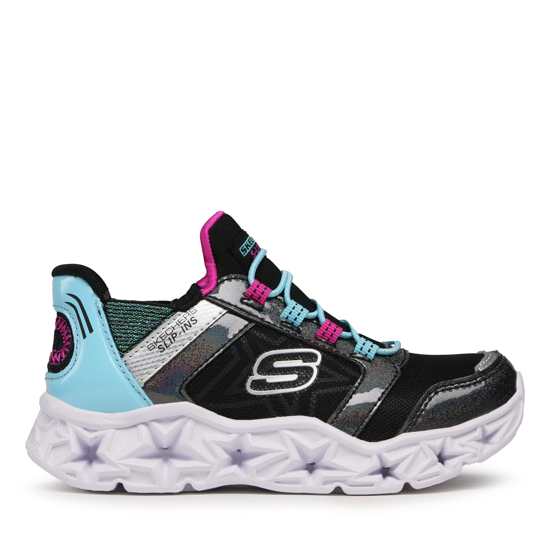 Skechers Superge Bright Cosmic 303701L/BKMT Črna - Pepit.si